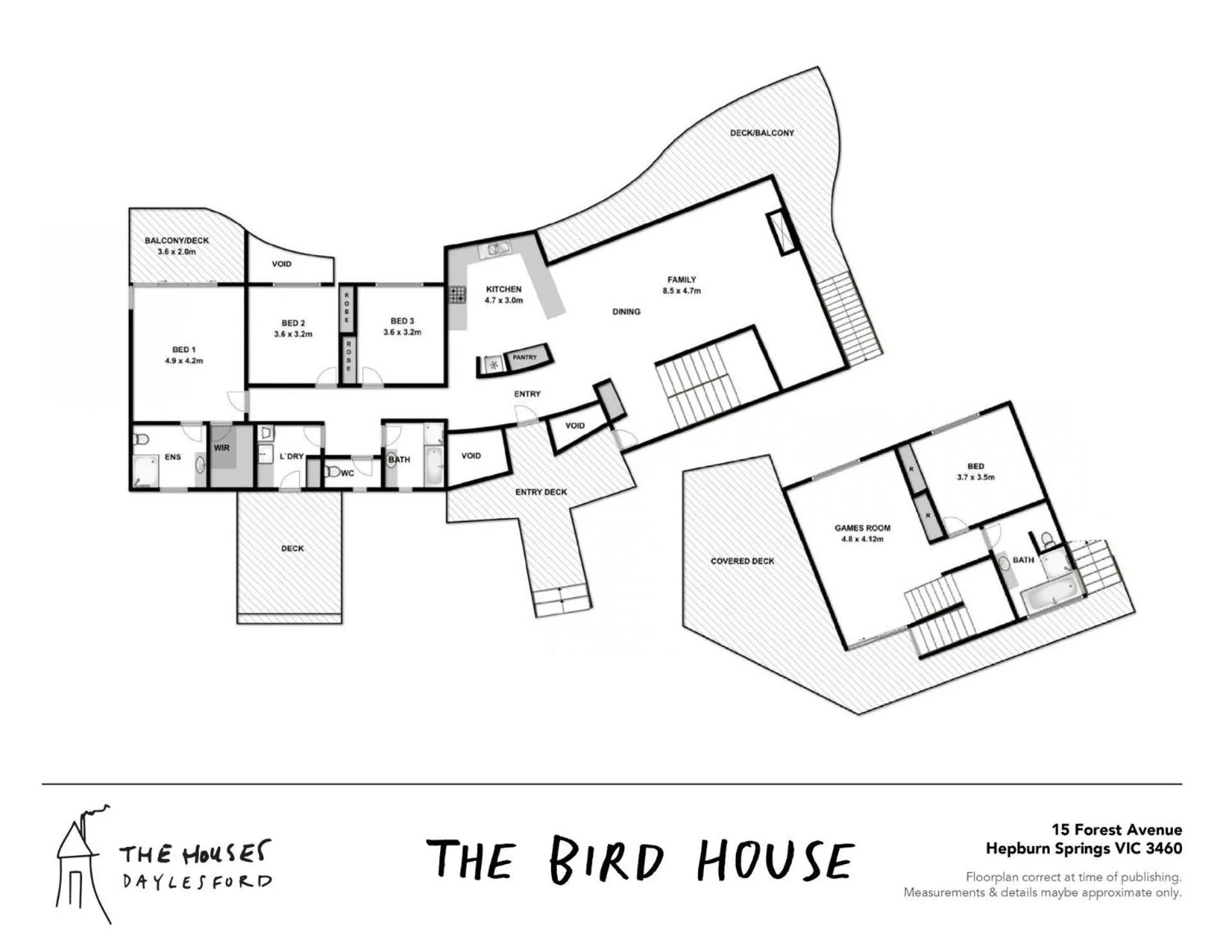 The Bird House - Hepburn Springs Daylesford
