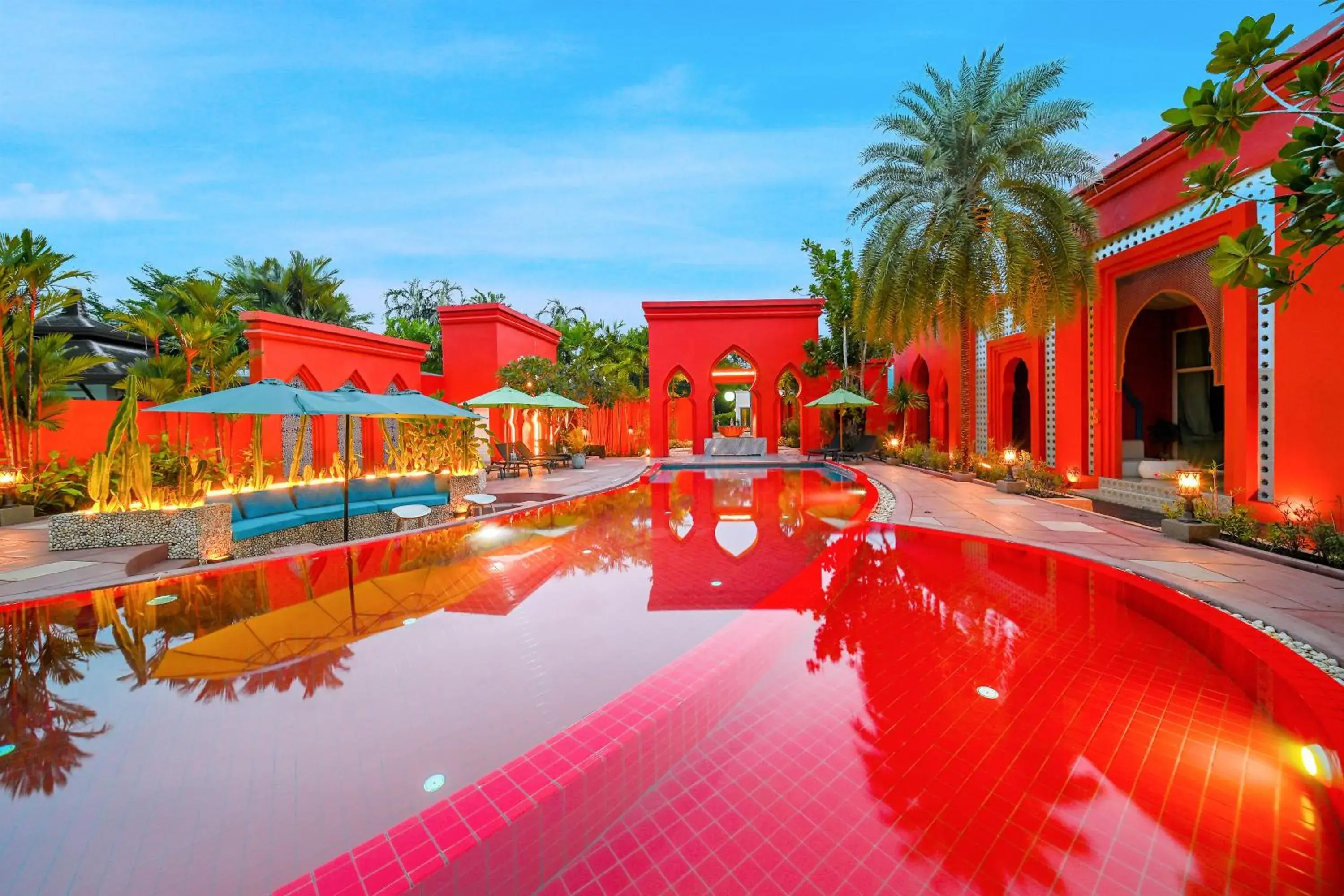 Property building in The Kiri Villas Resort Property building in The Kiri Villas Resort