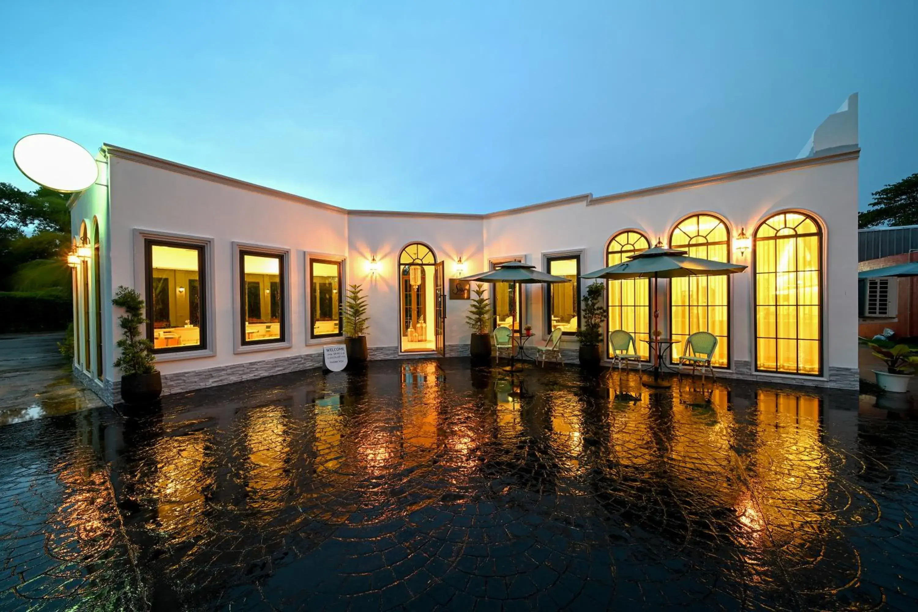 Property building in The Kiri Villas Resort Property building in The Kiri Villas Resort