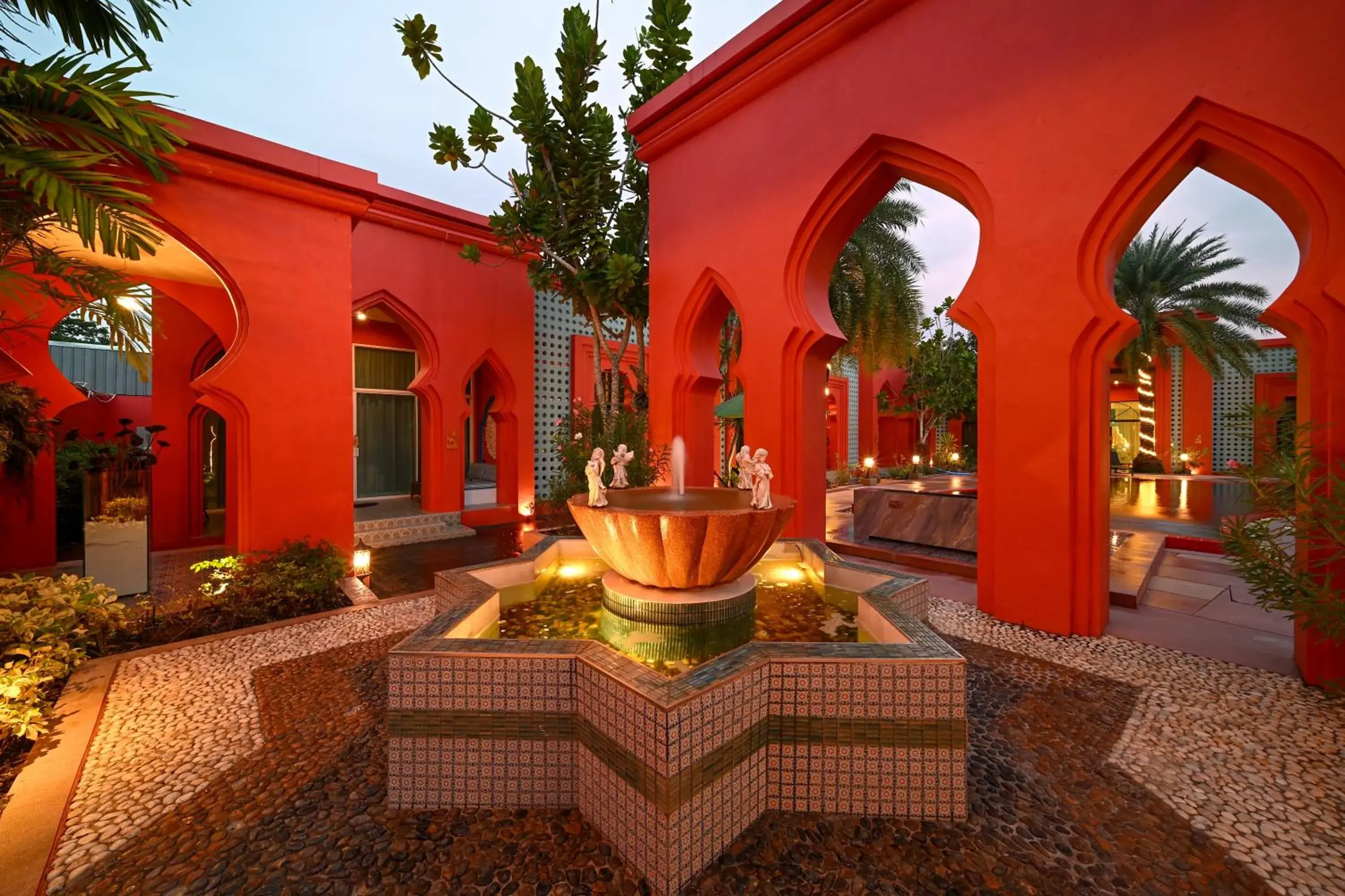 Property building in The Kiri Villas Resort Property building in The Kiri Villas Resort