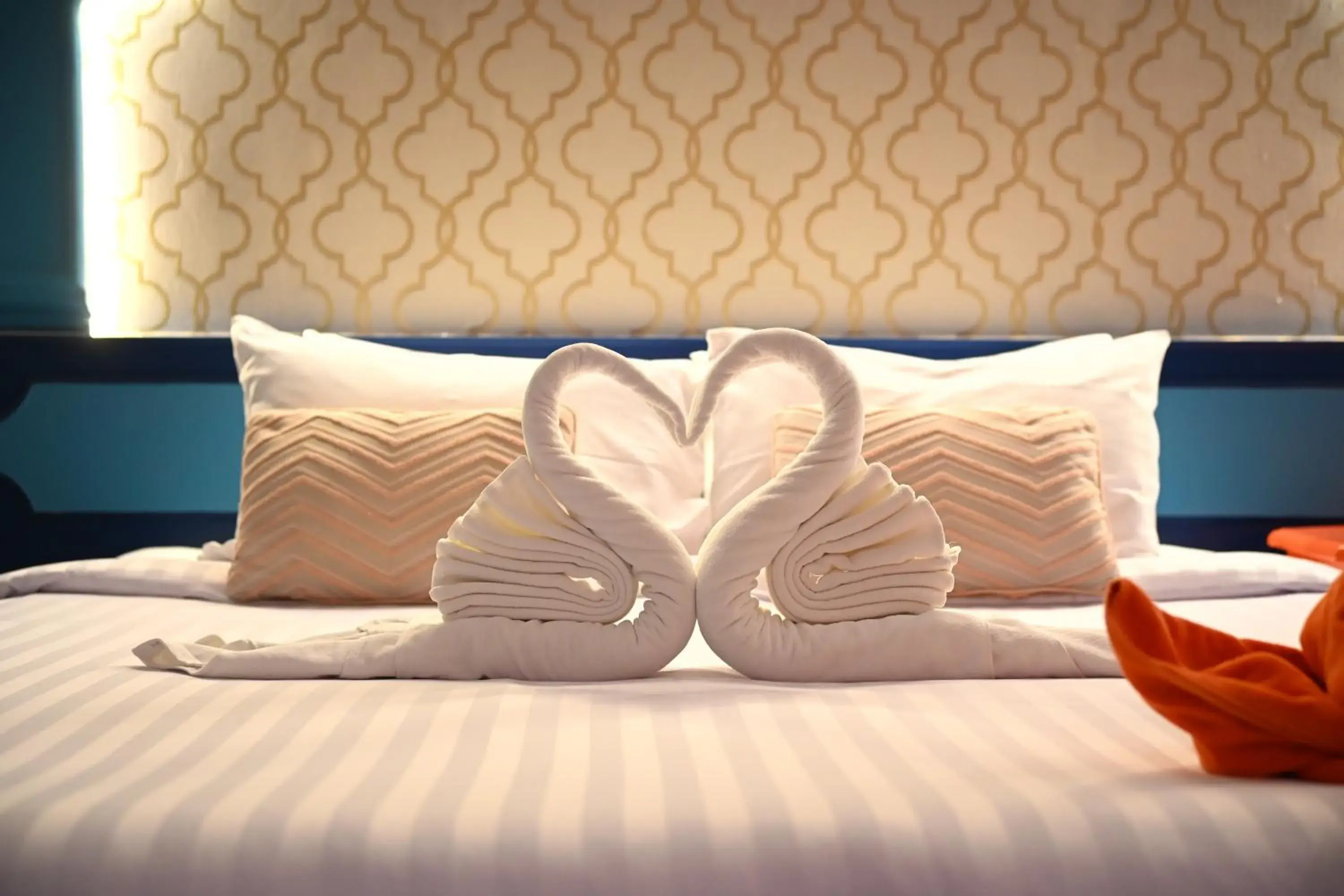 Bed in The Kiri Villas Resort Bed in The Kiri Villas Resort