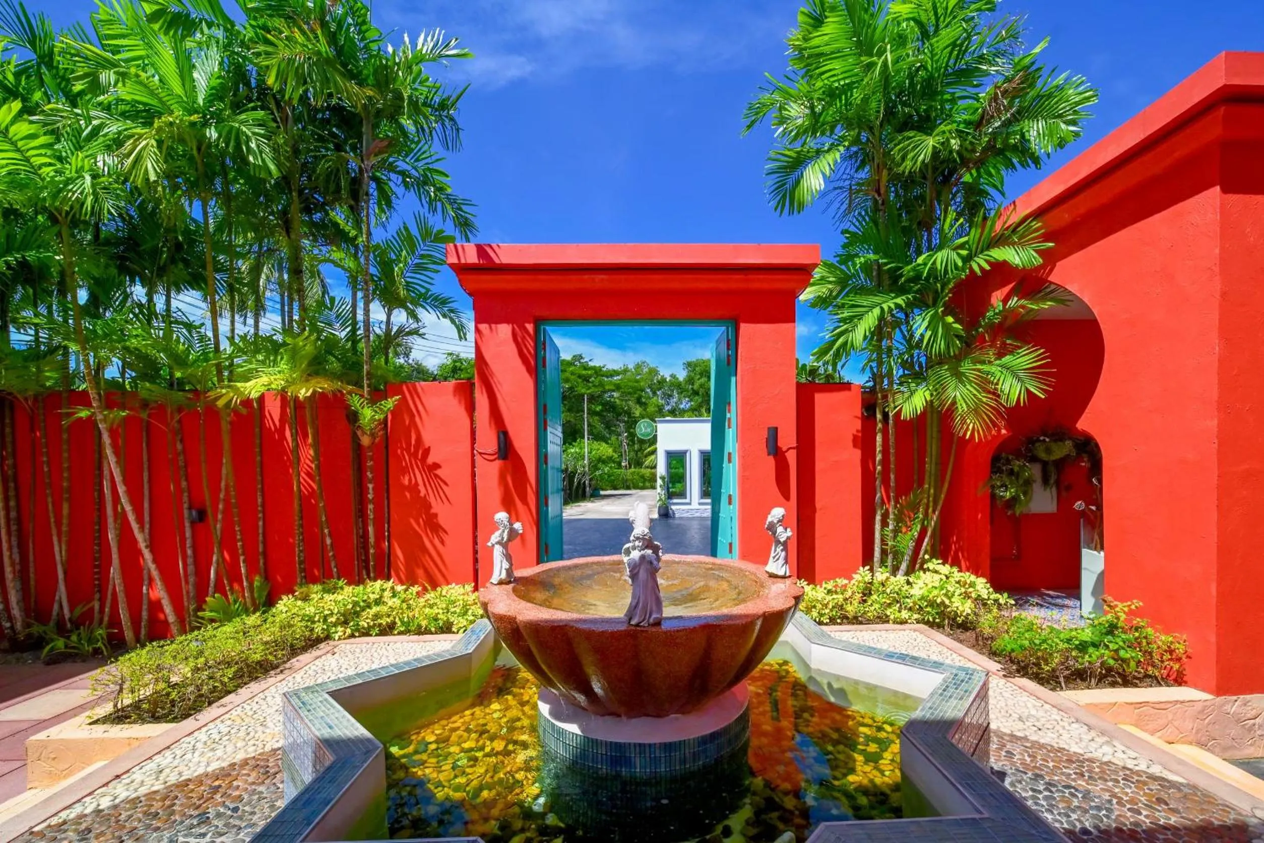 Property building in The Kiri Villas Resort