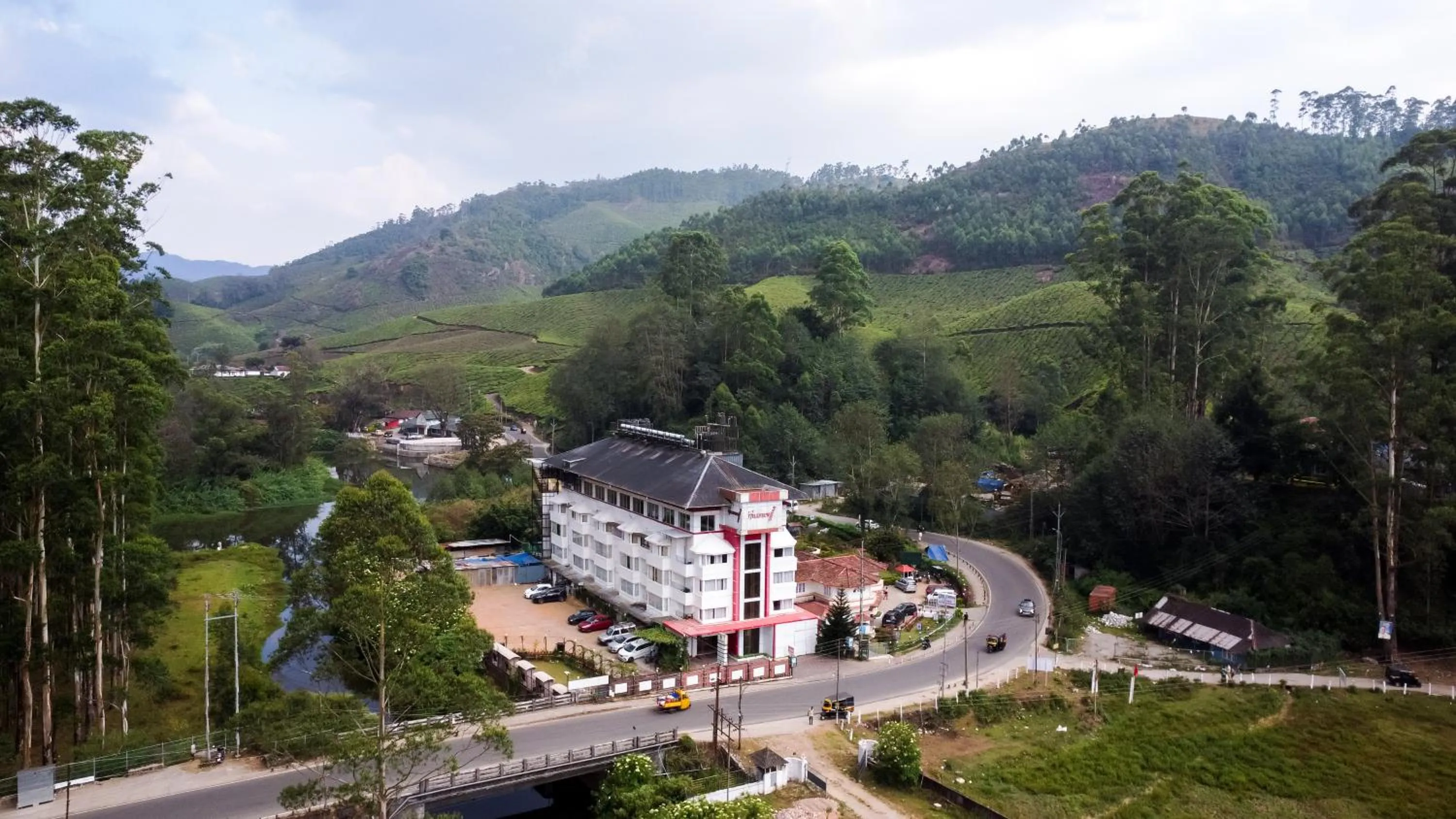 Mountain view in HillView Munnar