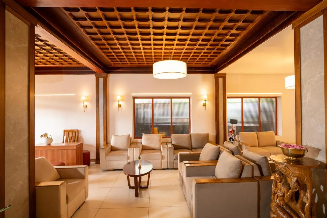 Lobby or reception in HillView Munnar