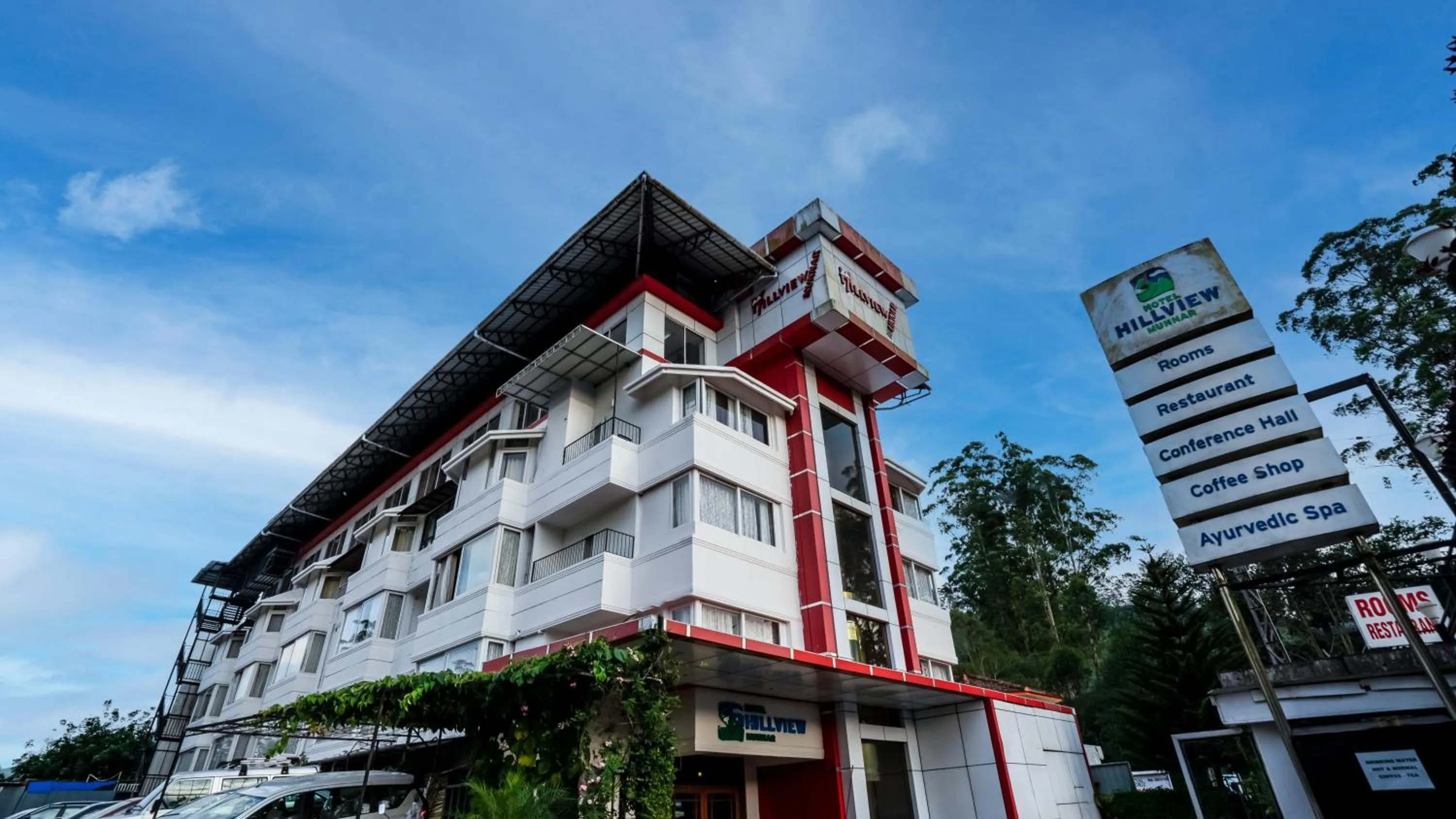 Property building in HillView Munnar