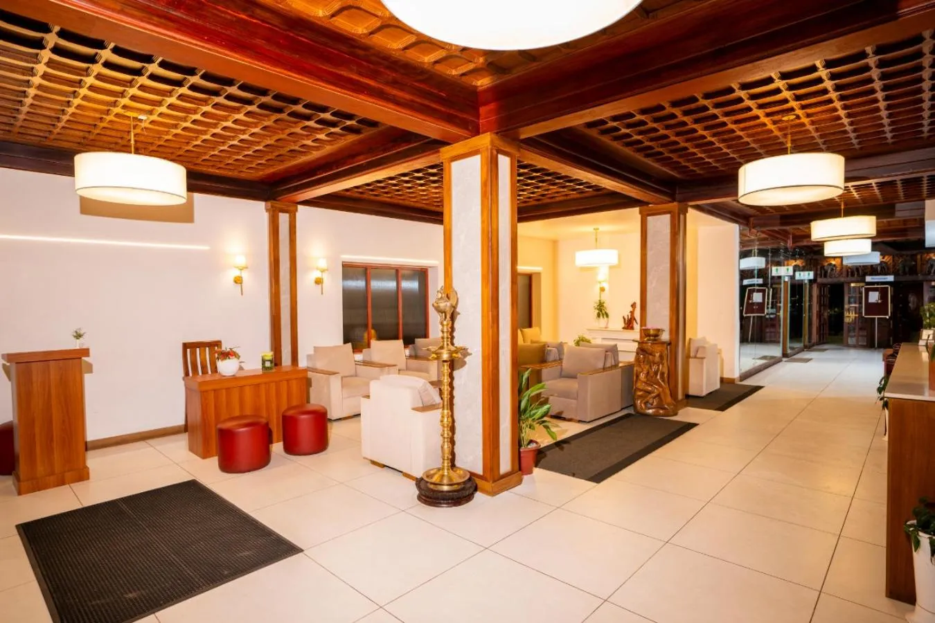 Lobby or reception in HillView Munnar