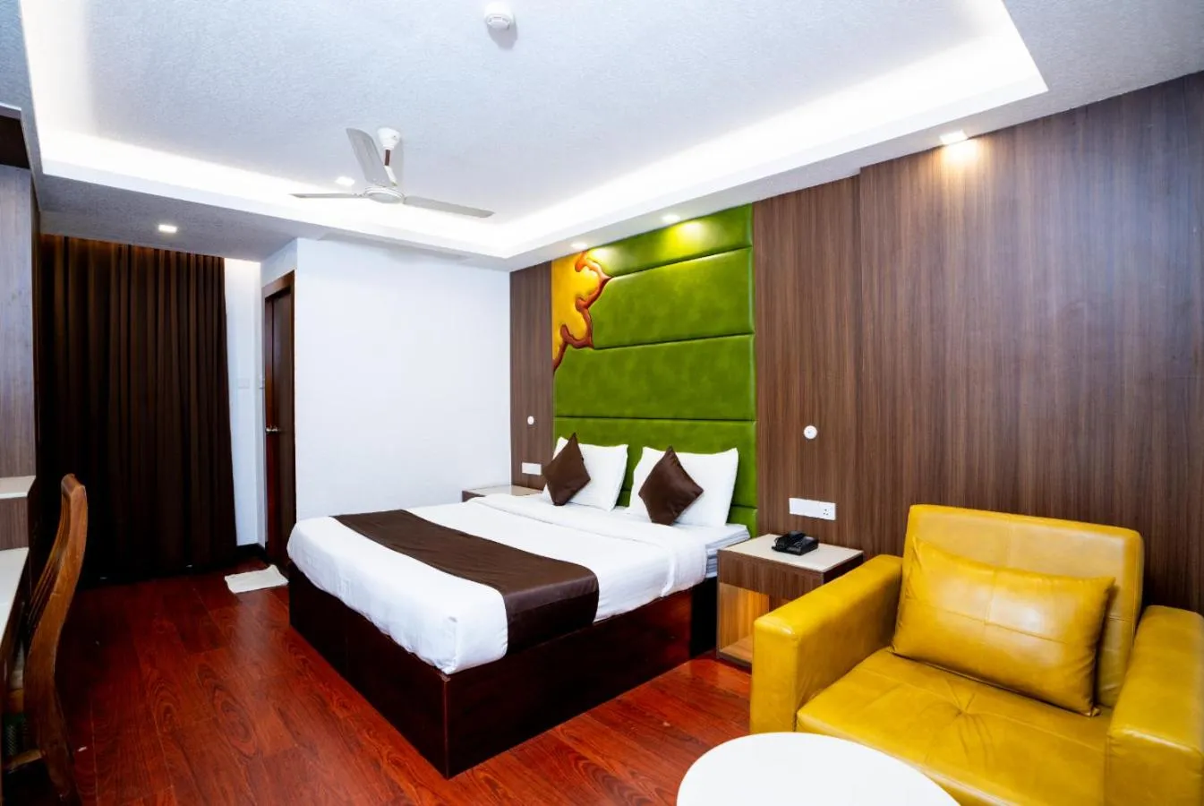 Bed in HillView Munnar