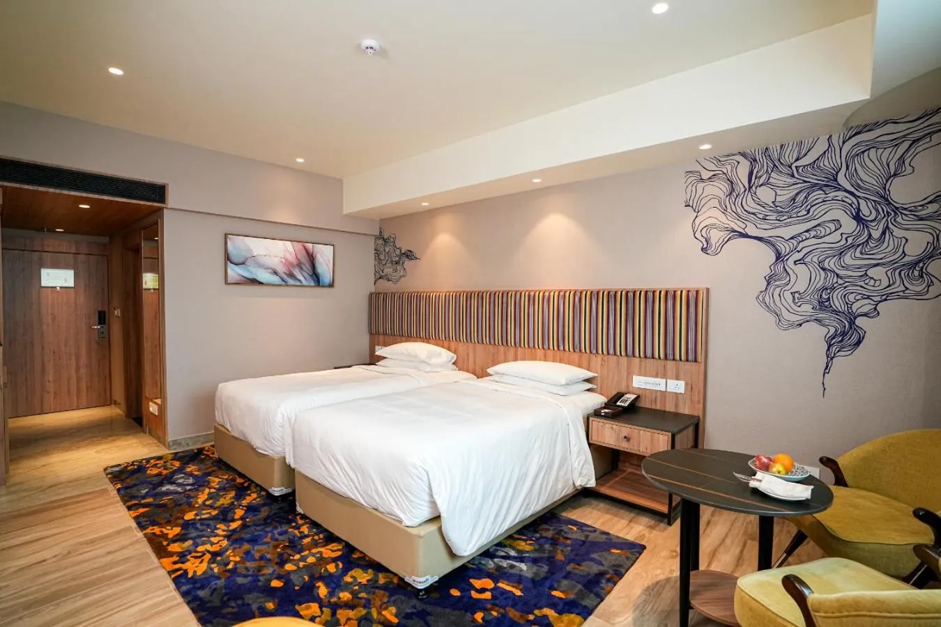 Bedroom, Bed in HillView Munnar