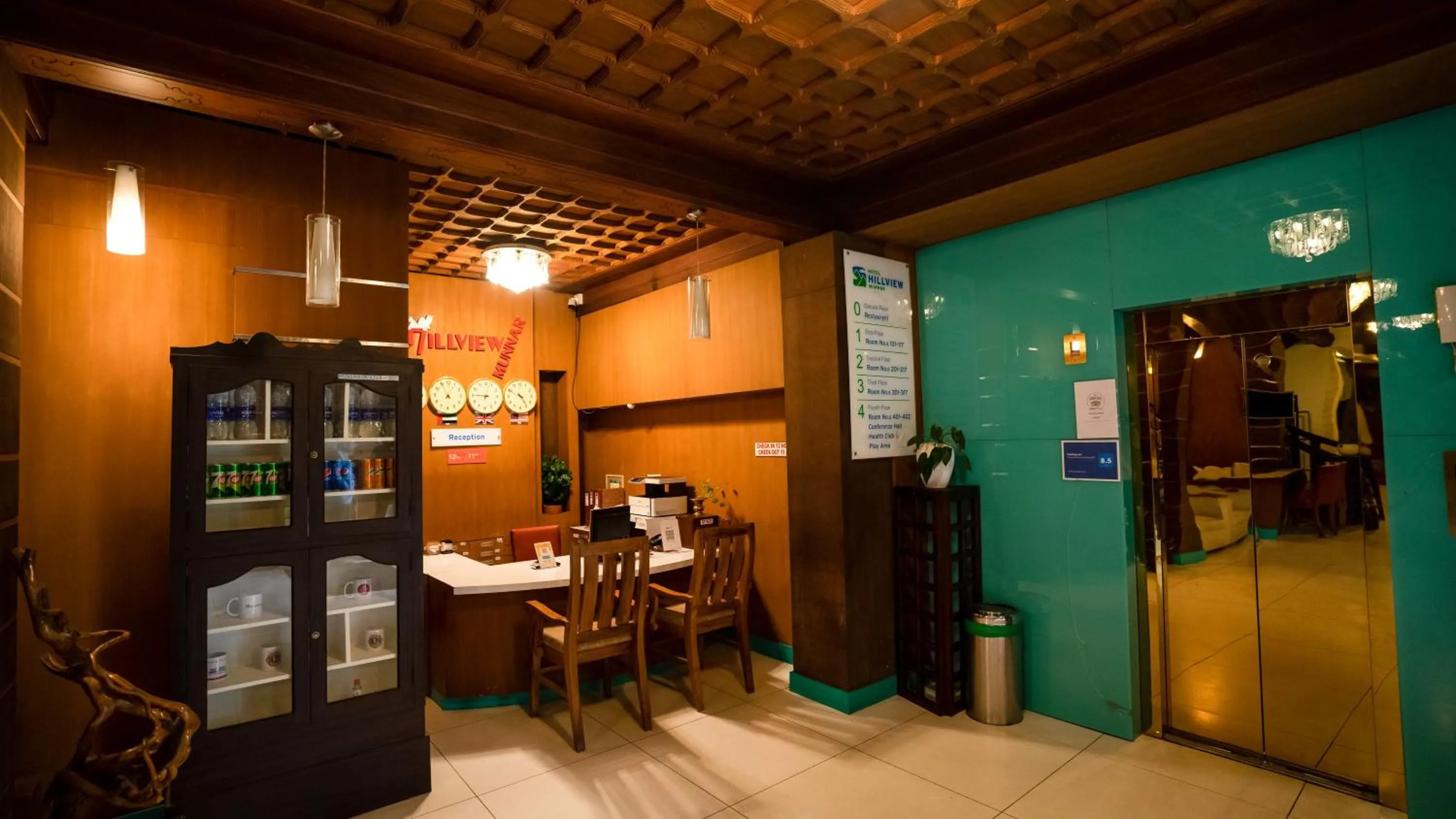 Lobby or reception in HillView Munnar