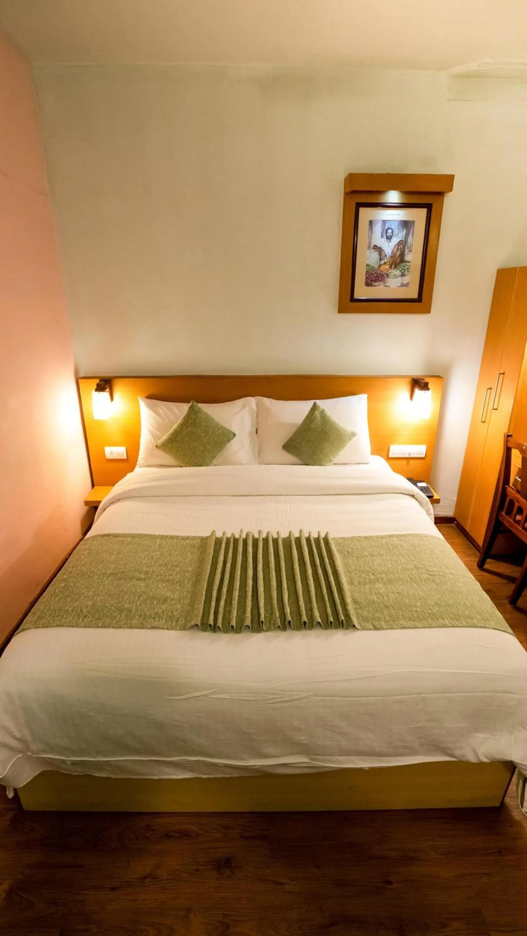 Bed in HillView Munnar