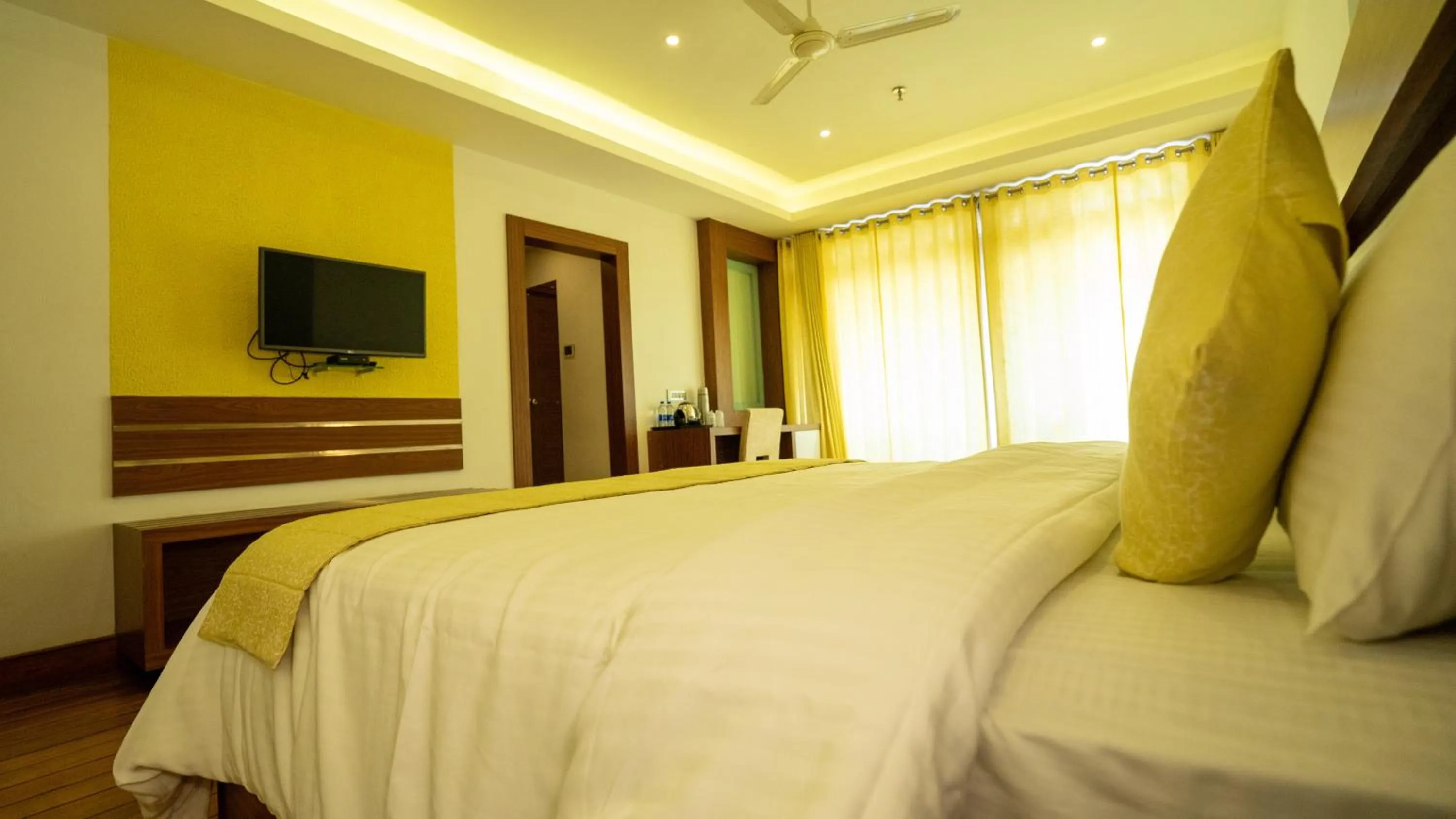 TV and multimedia, Bed in HillView Munnar