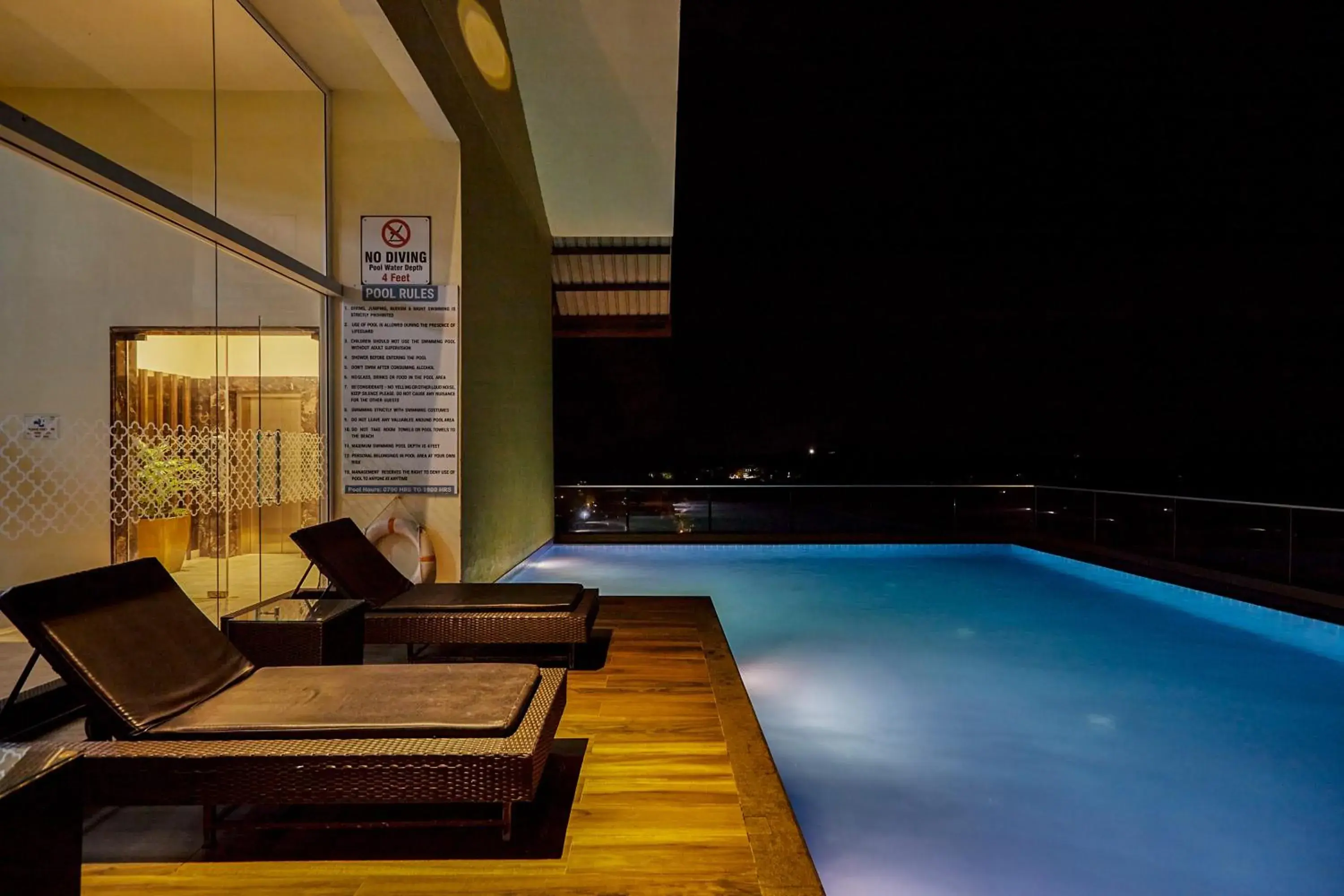 Swimming pool in Nanu Resort , Arambol Swimming pool in Nanu Resort , Arambol