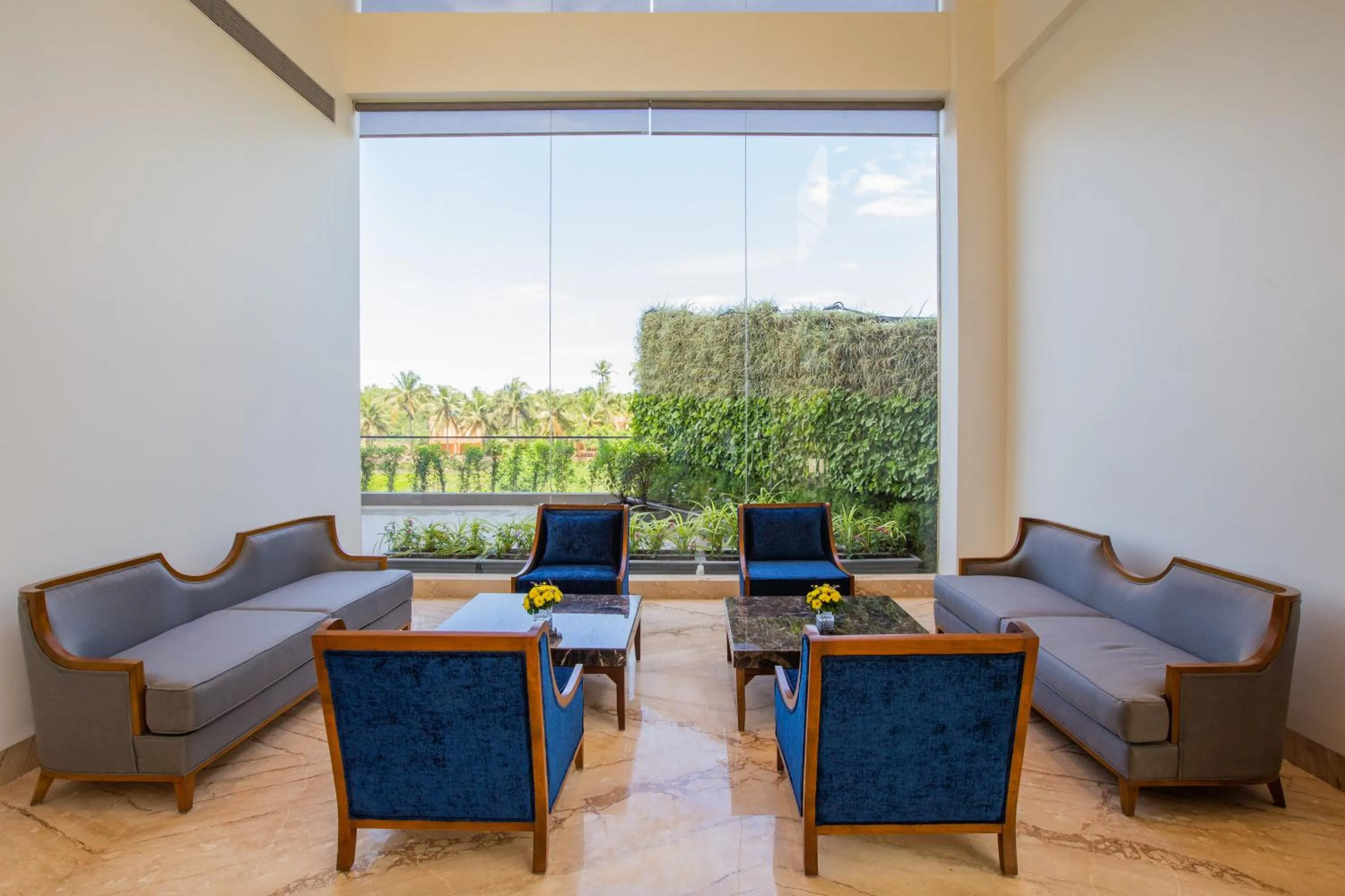 Seating area in Nanu Resort , Arambol