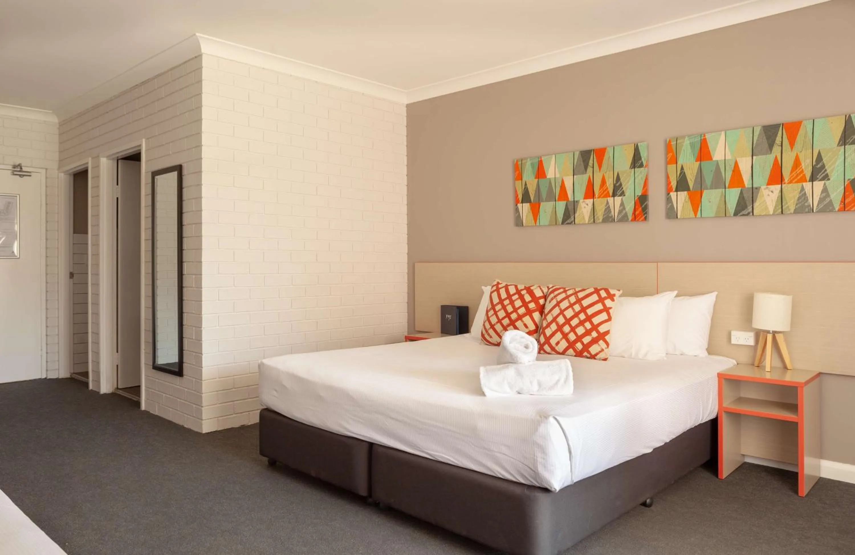 Bedroom, Bed in Nightcap at Archer Hotel