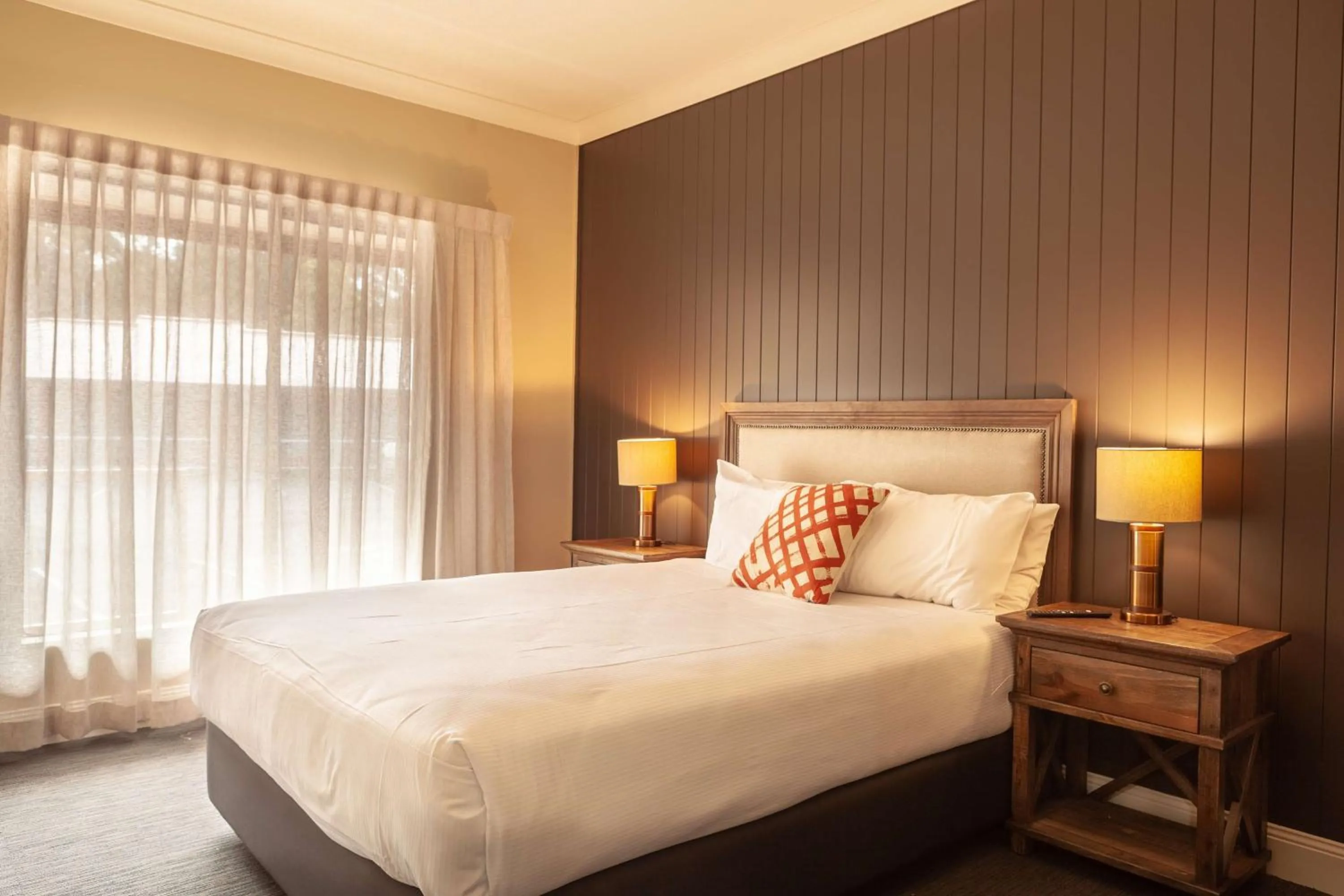 Bedroom, Bed in Nightcap at Archer Hotel