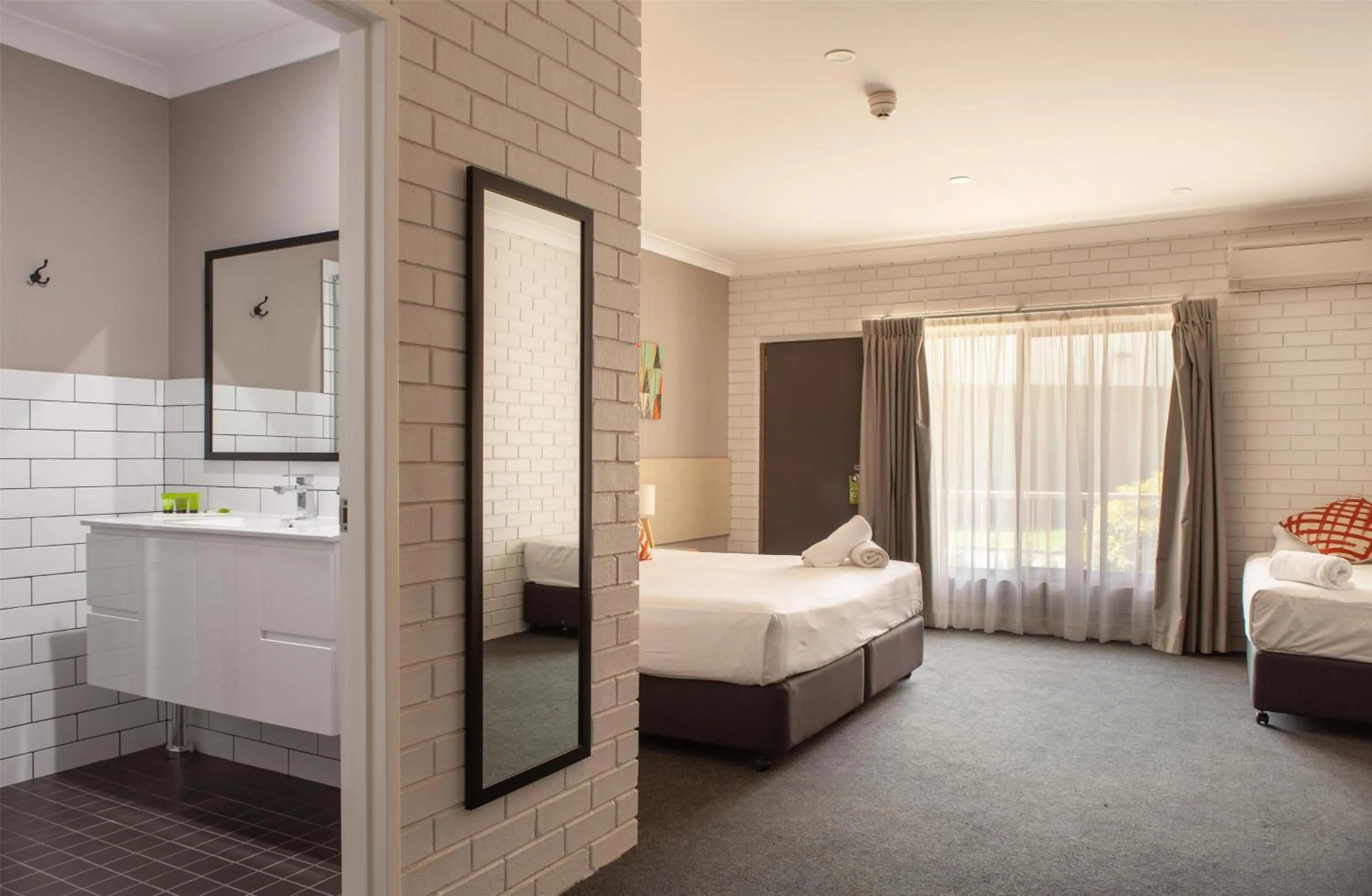 Bedroom, Bed in Nightcap at Archer Hotel