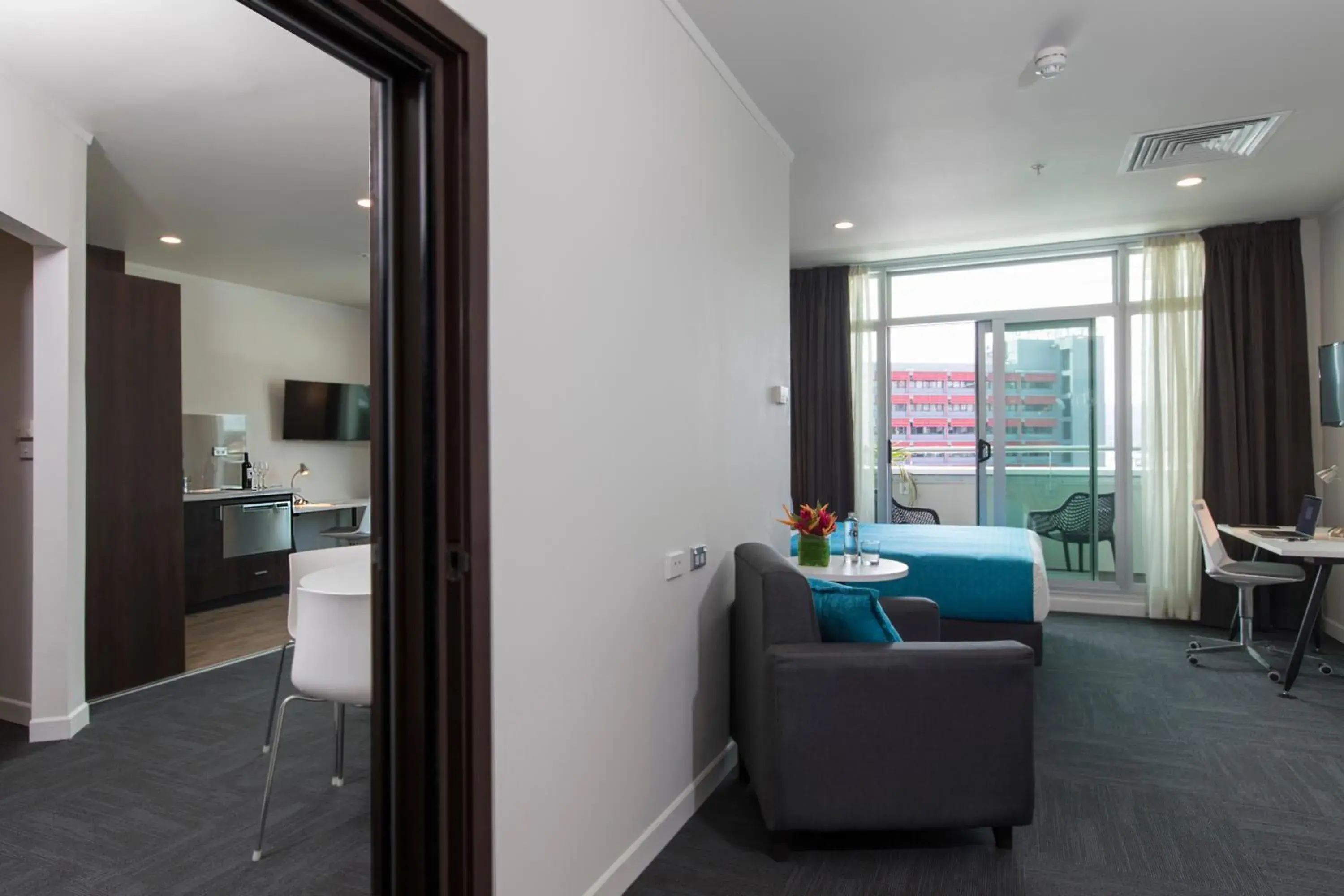 Bed in Quest Suva Bed in Quest Suva