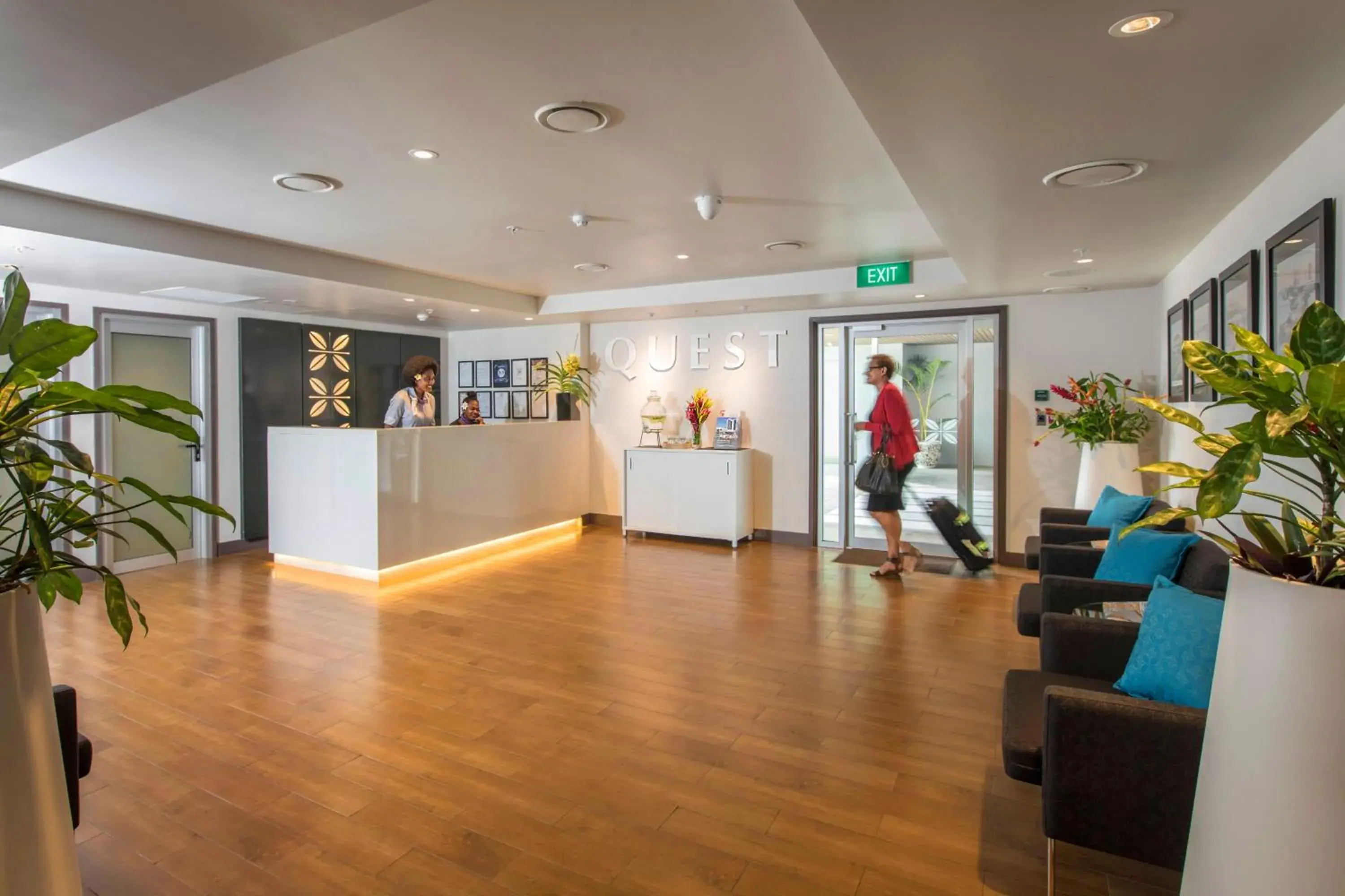 Lobby or reception in Quest Suva Lobby or reception in Quest Suva