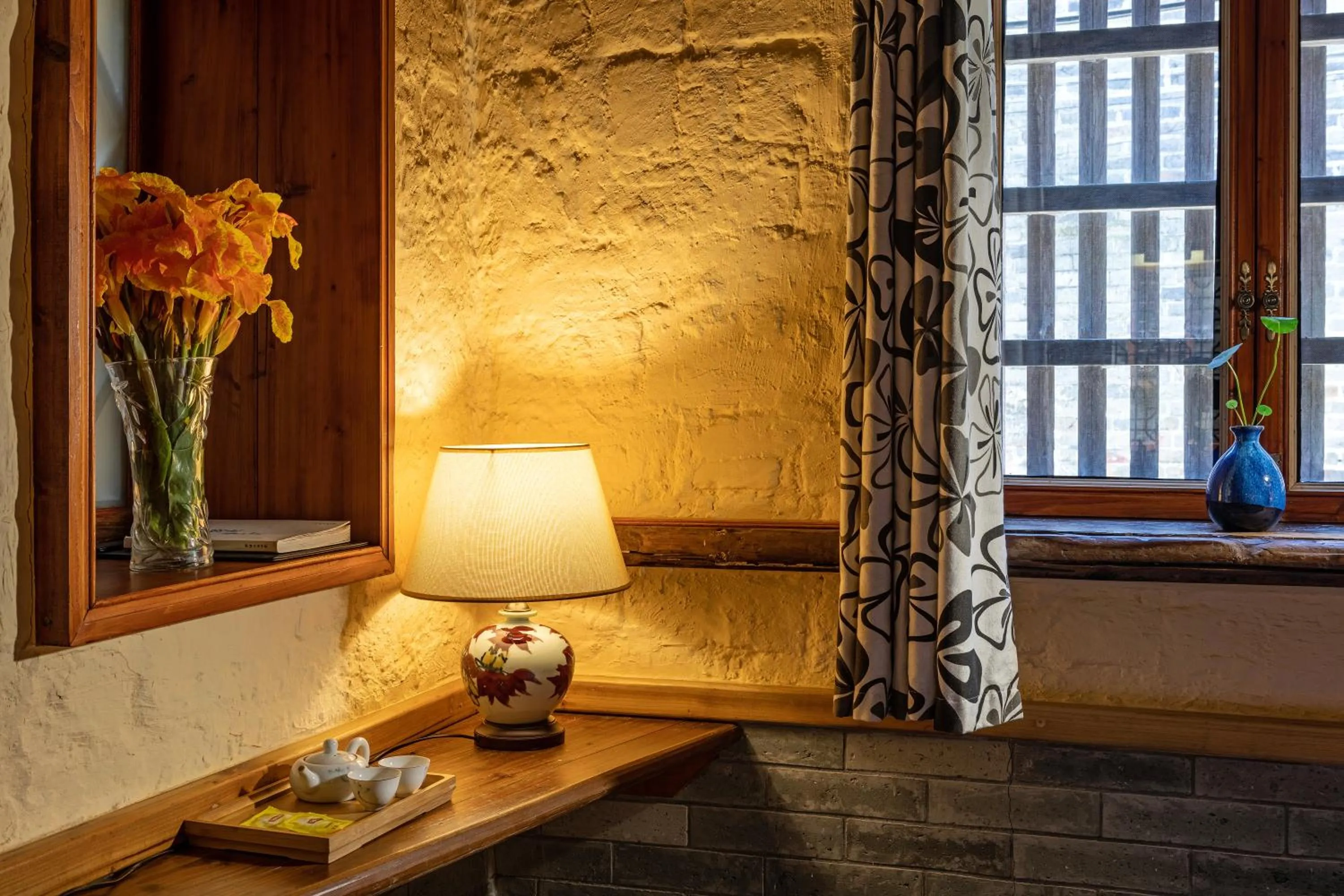 Seating area in Yangshuo Secret Garden