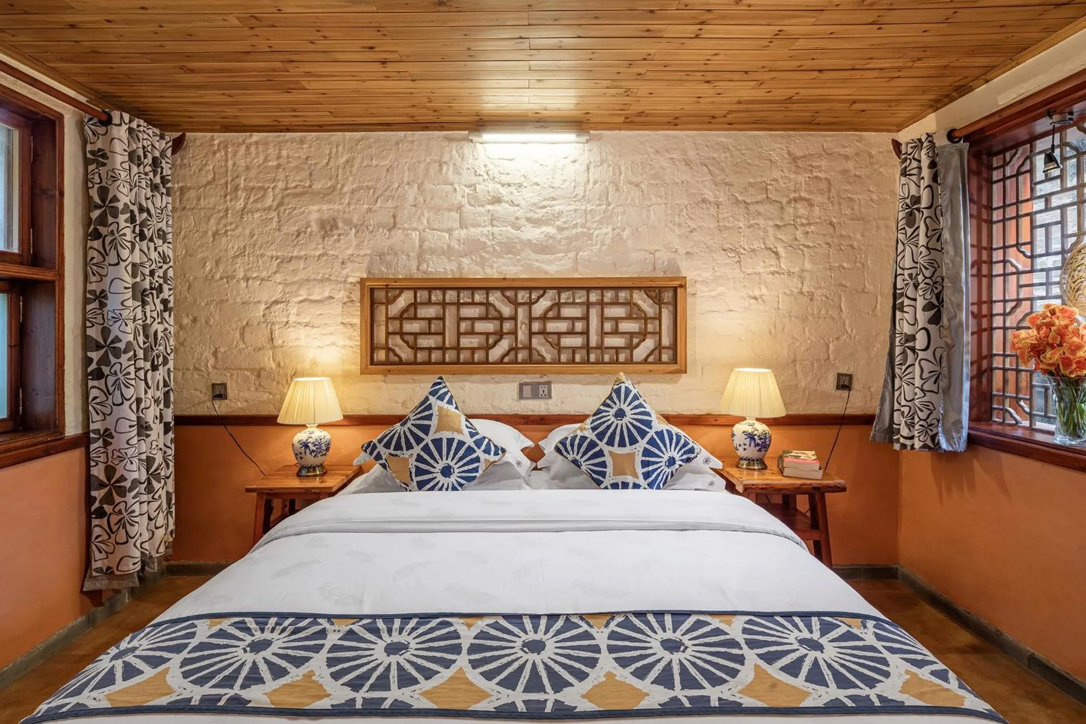 Bedroom, Bed in Yangshuo Secret Garden