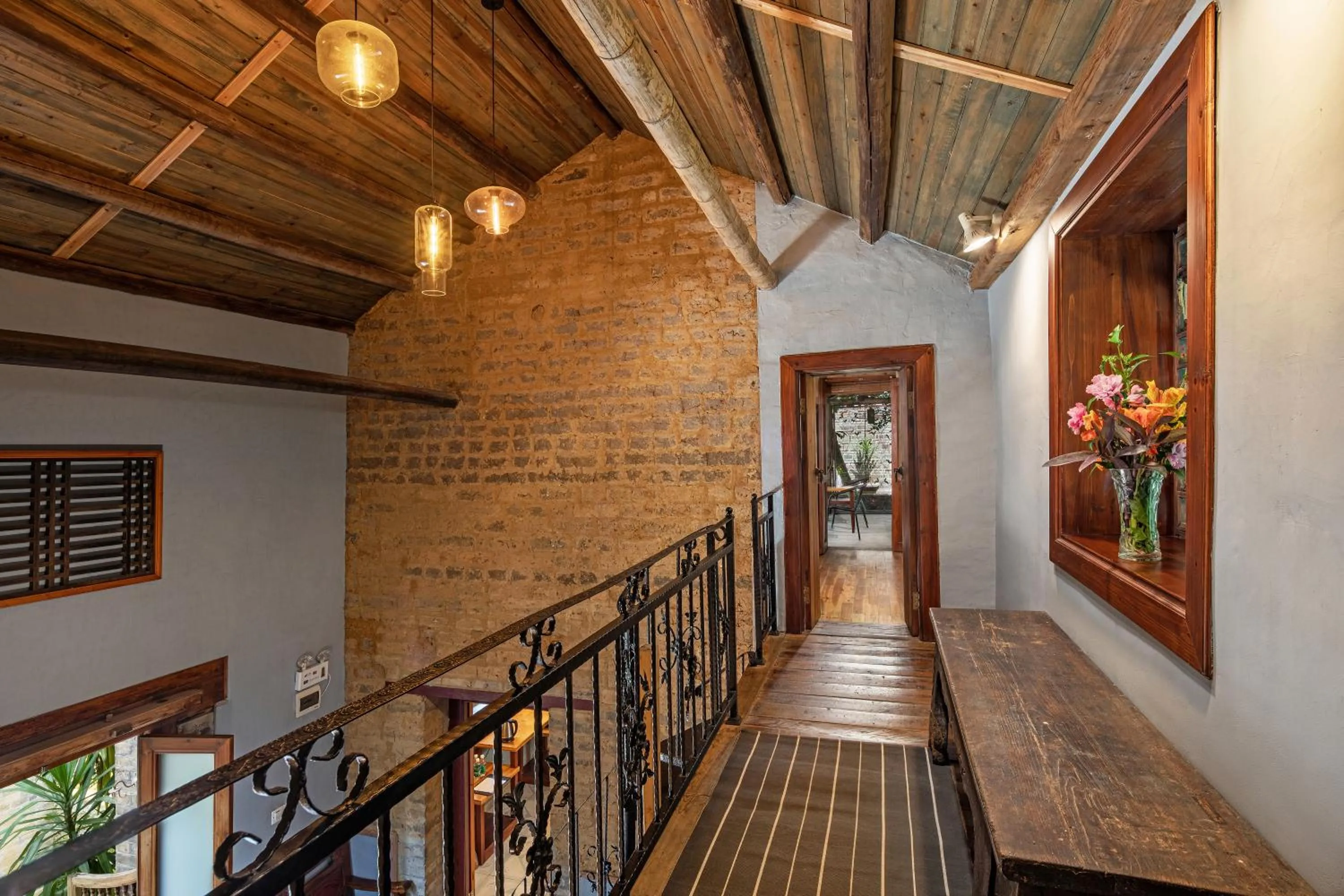 Balcony/Terrace in Yangshuo Secret Garden