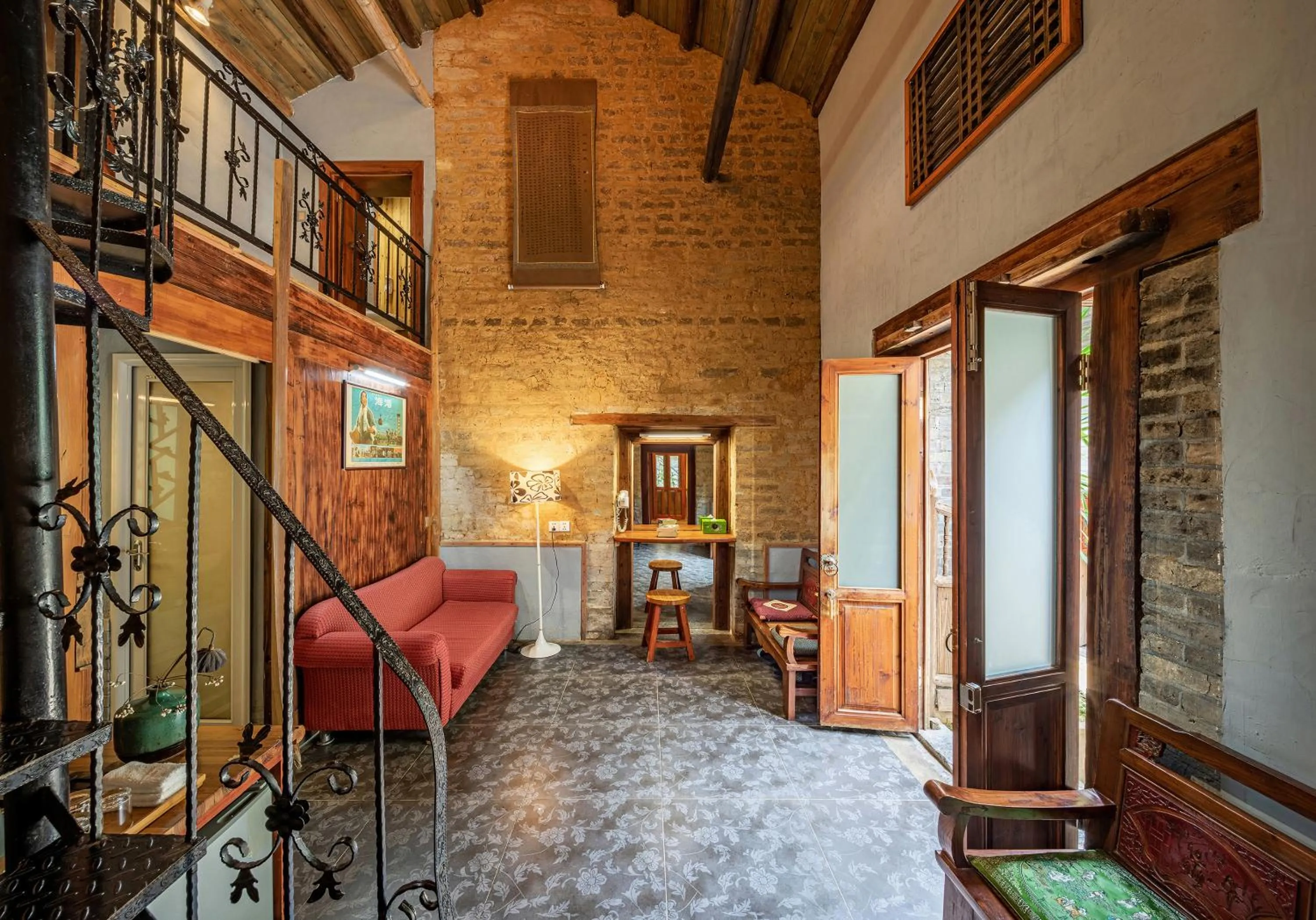 Living room in Yangshuo Secret Garden