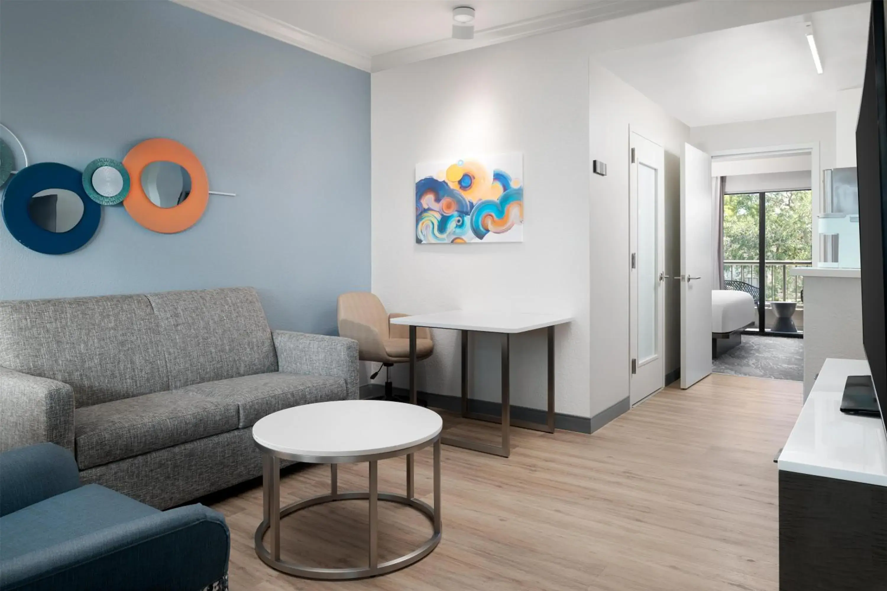 Bedroom in Hilton Boca Raton Suites Bedroom in Hilton Boca Raton Suites