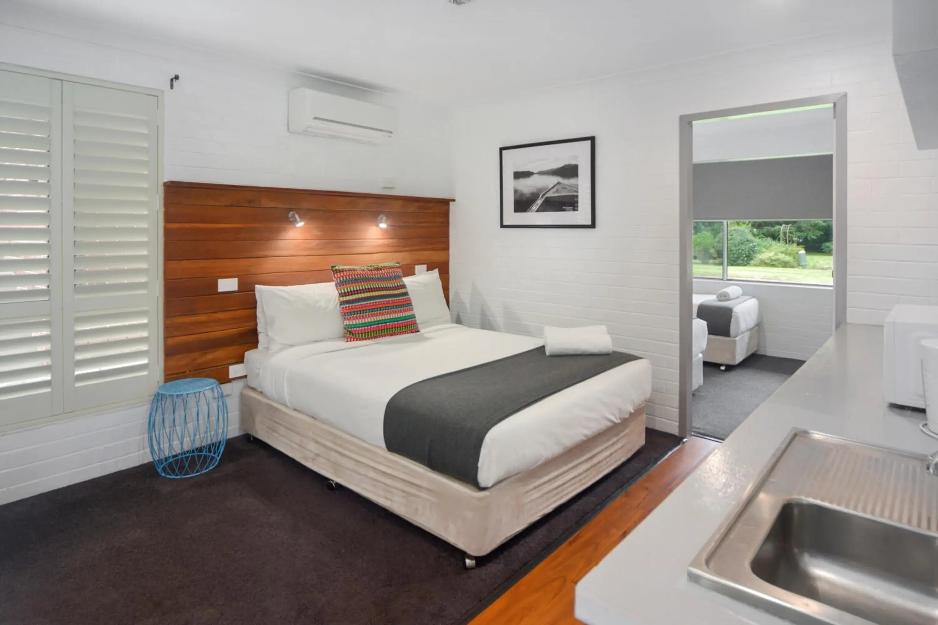 Bed in Pleasant Way River Lodge Bed in Pleasant Way River Lodge