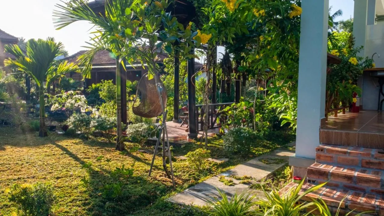Patio in Phu Quoc Areca Garden Bungalow
