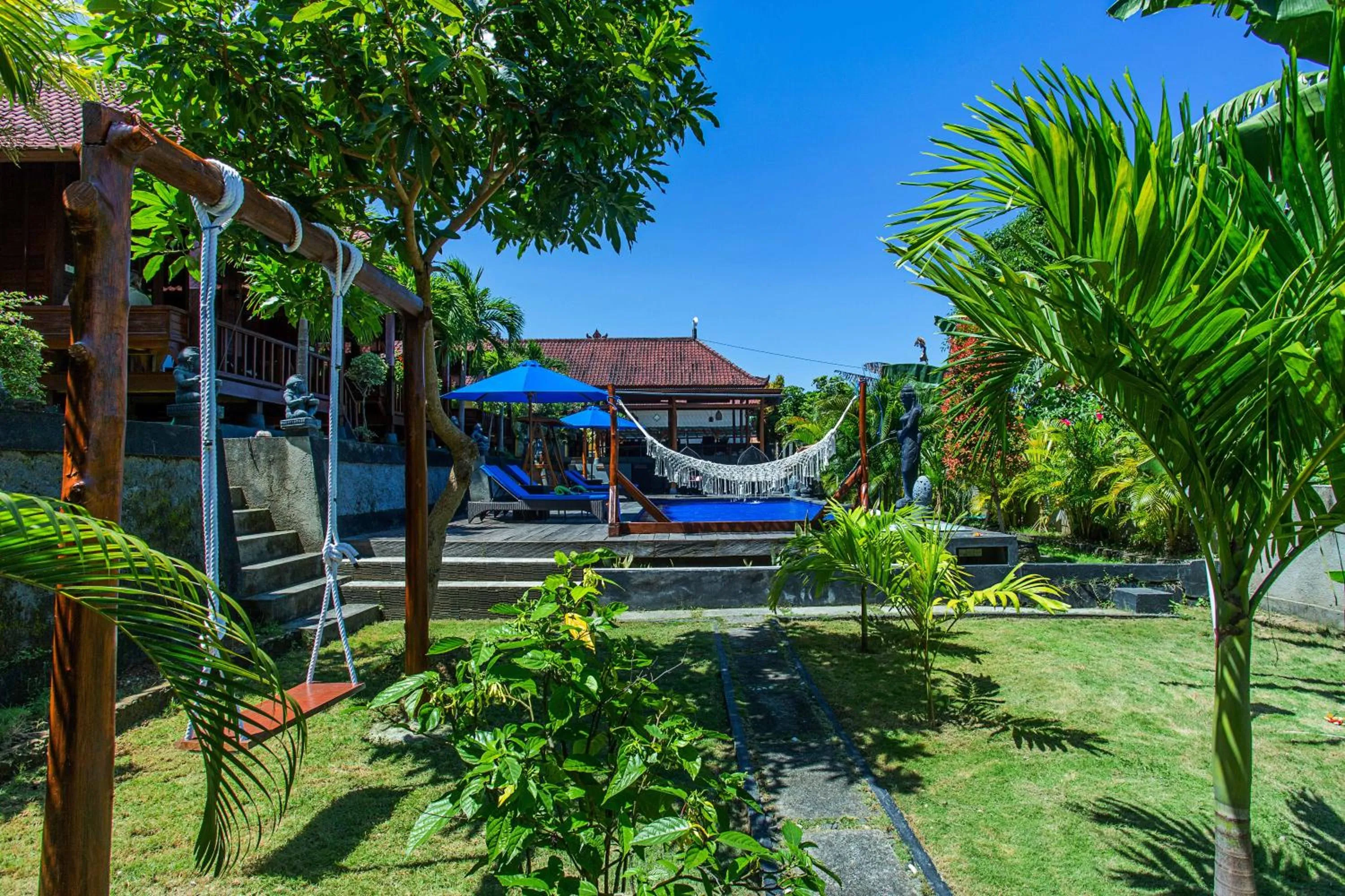 Natural landscape in Tatak Bunut Villa Ceningan
