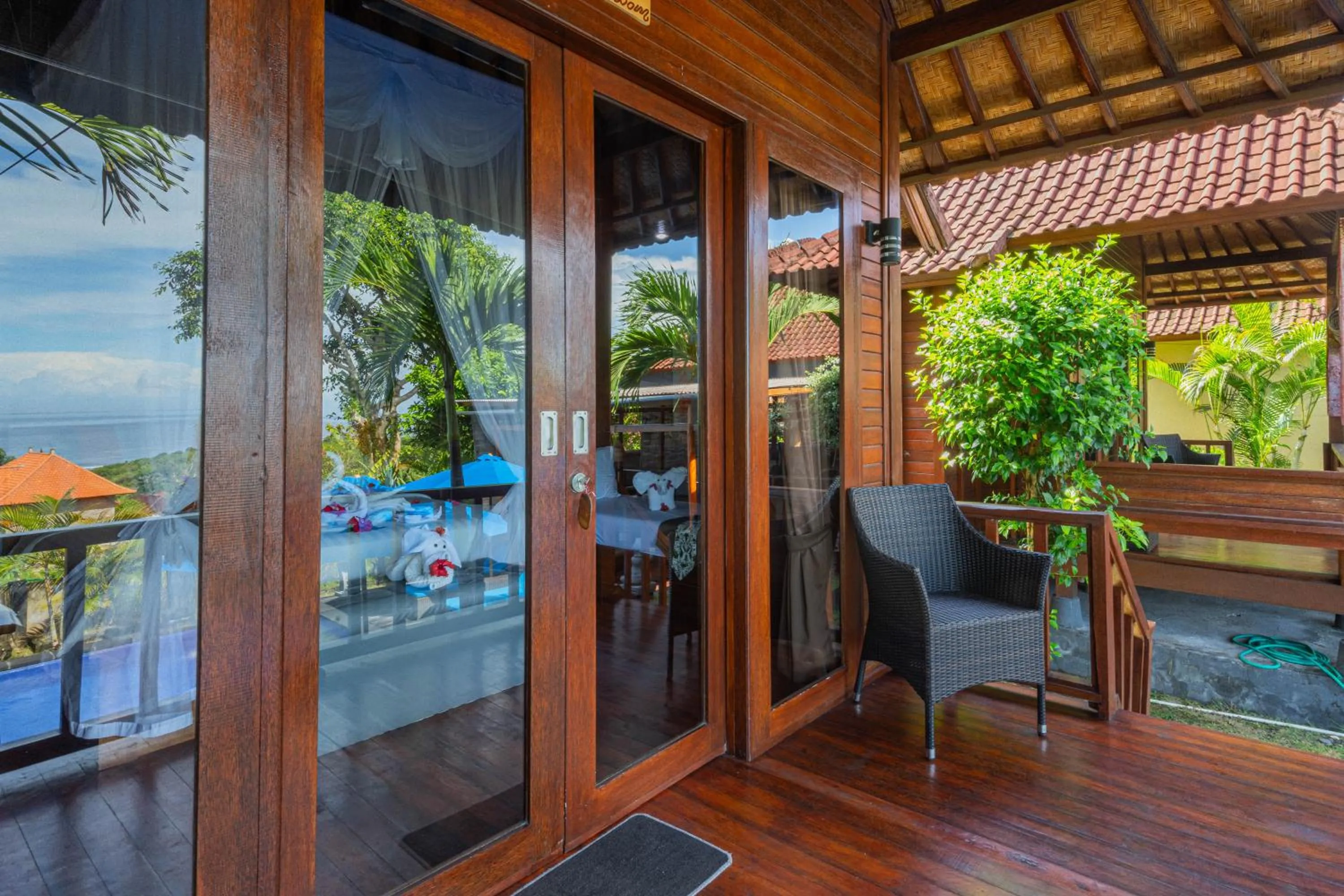 Bedroom in Tatak Bunut Villa Ceningan
