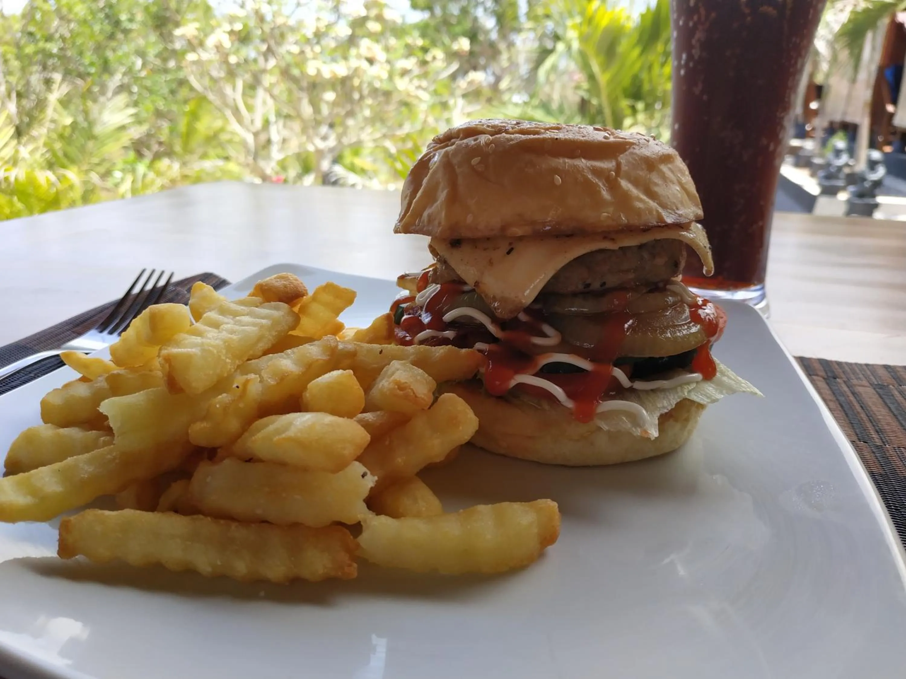 Food close-up in Tatak Bunut Villa Ceningan