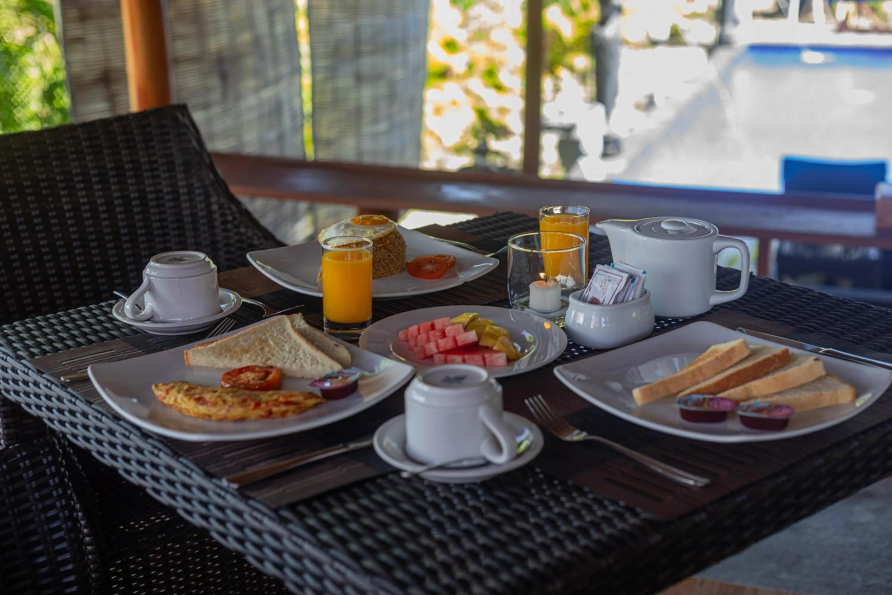 Breakfast in Tatak Bunut Villa Ceningan