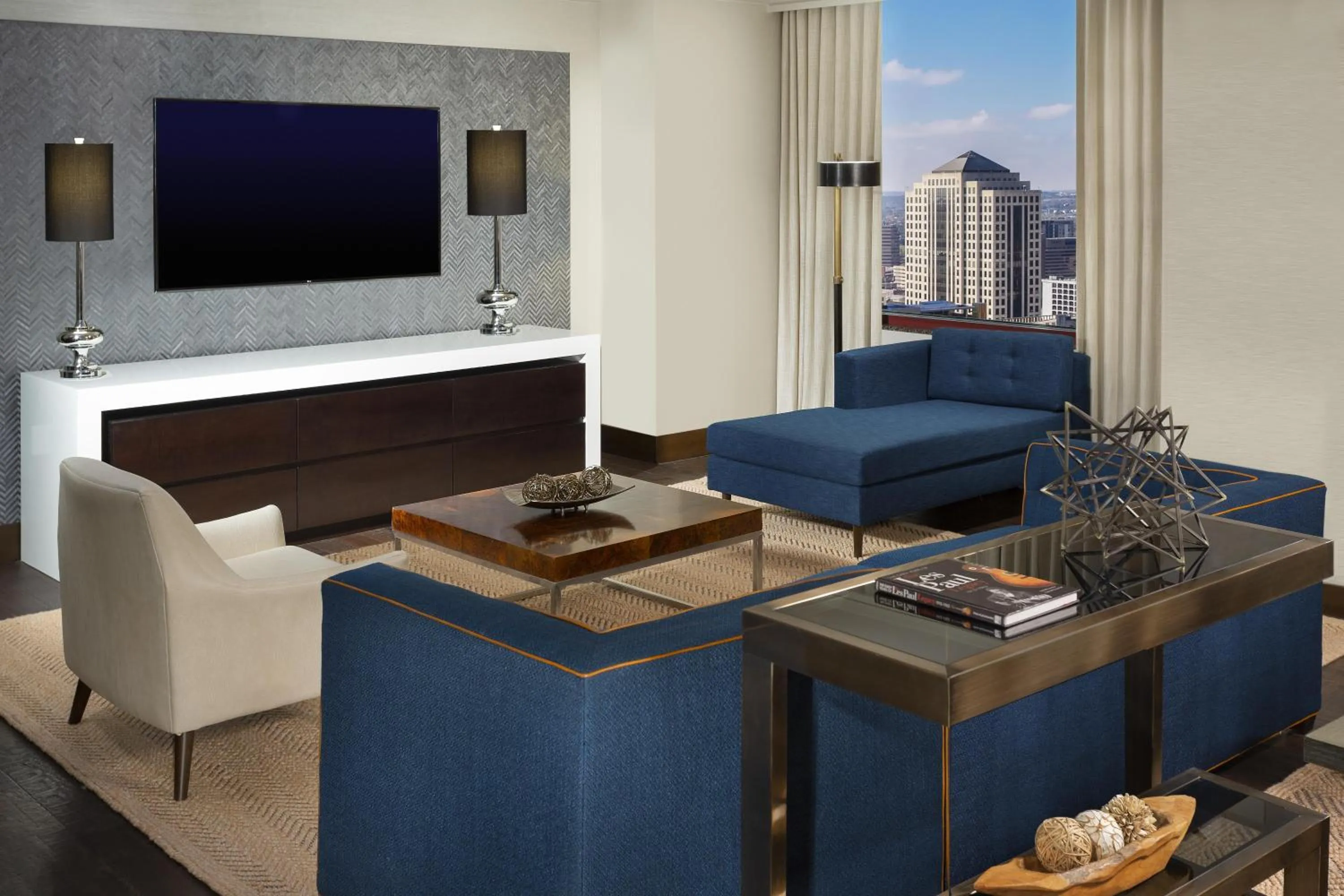 Living room in Hilton Austin