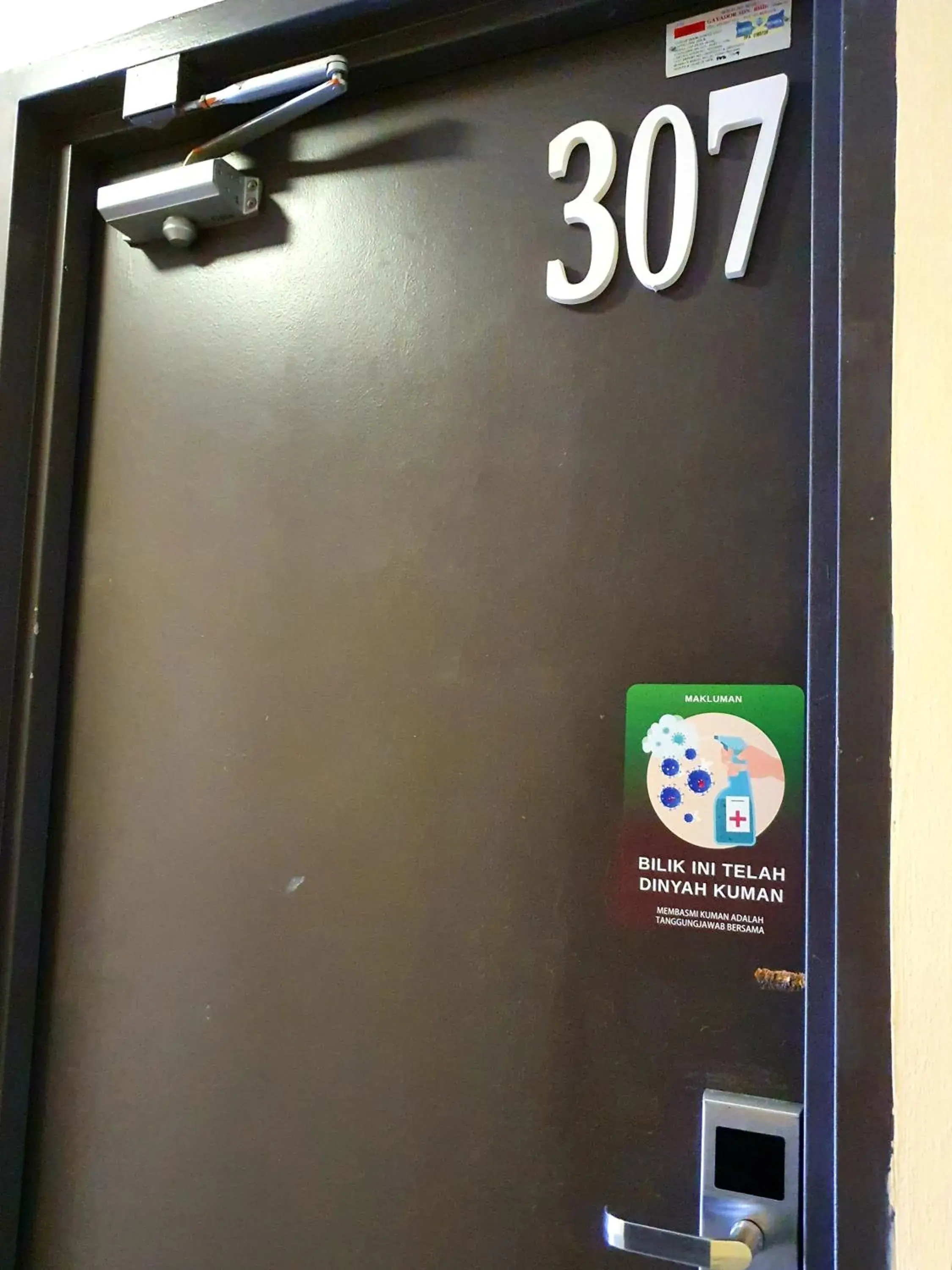 Bedroom in Hotel Bestari Bedroom in Hotel Bestari