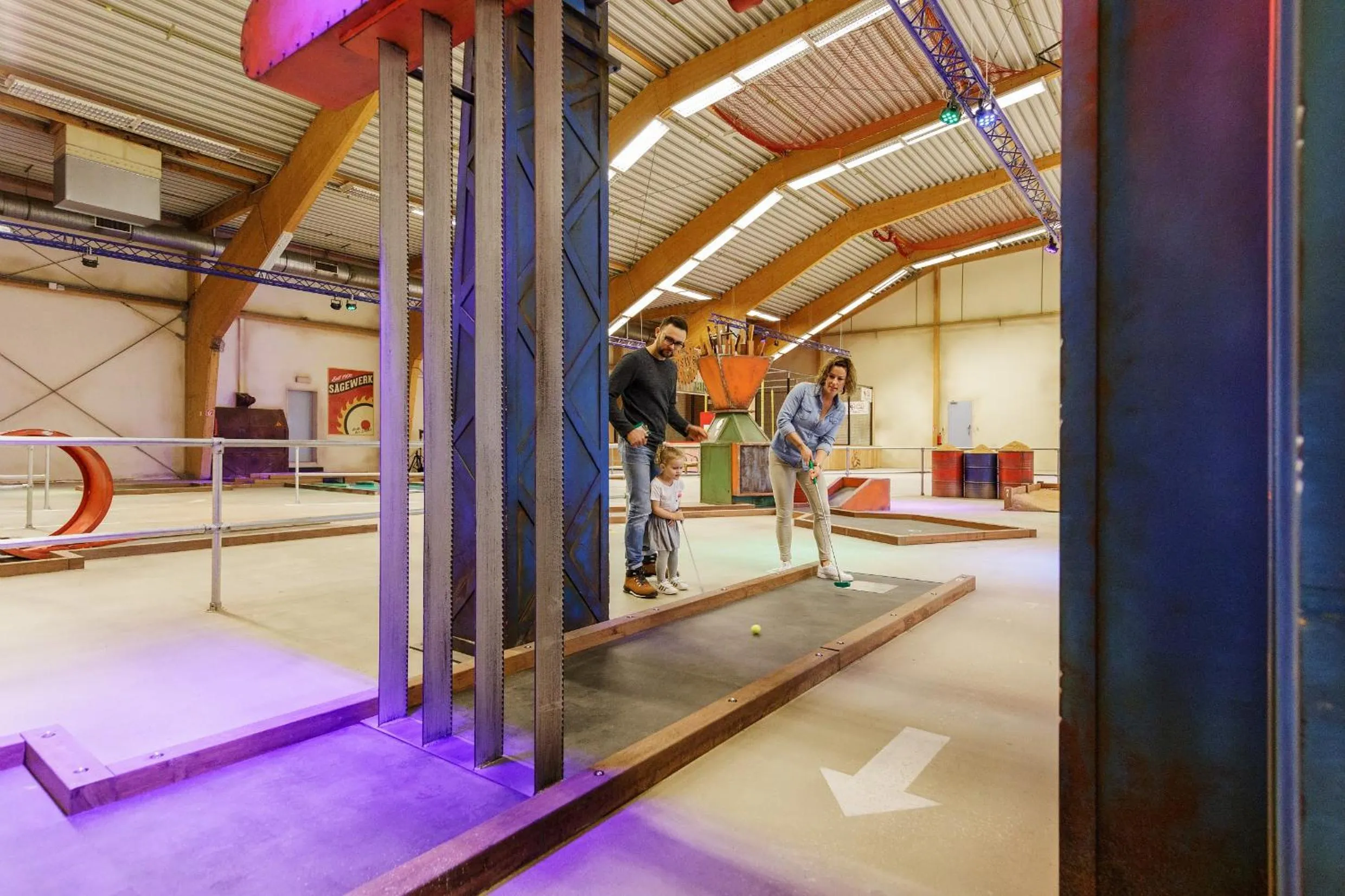 Children play ground in Hotel Hochsauerland by Center Parcs