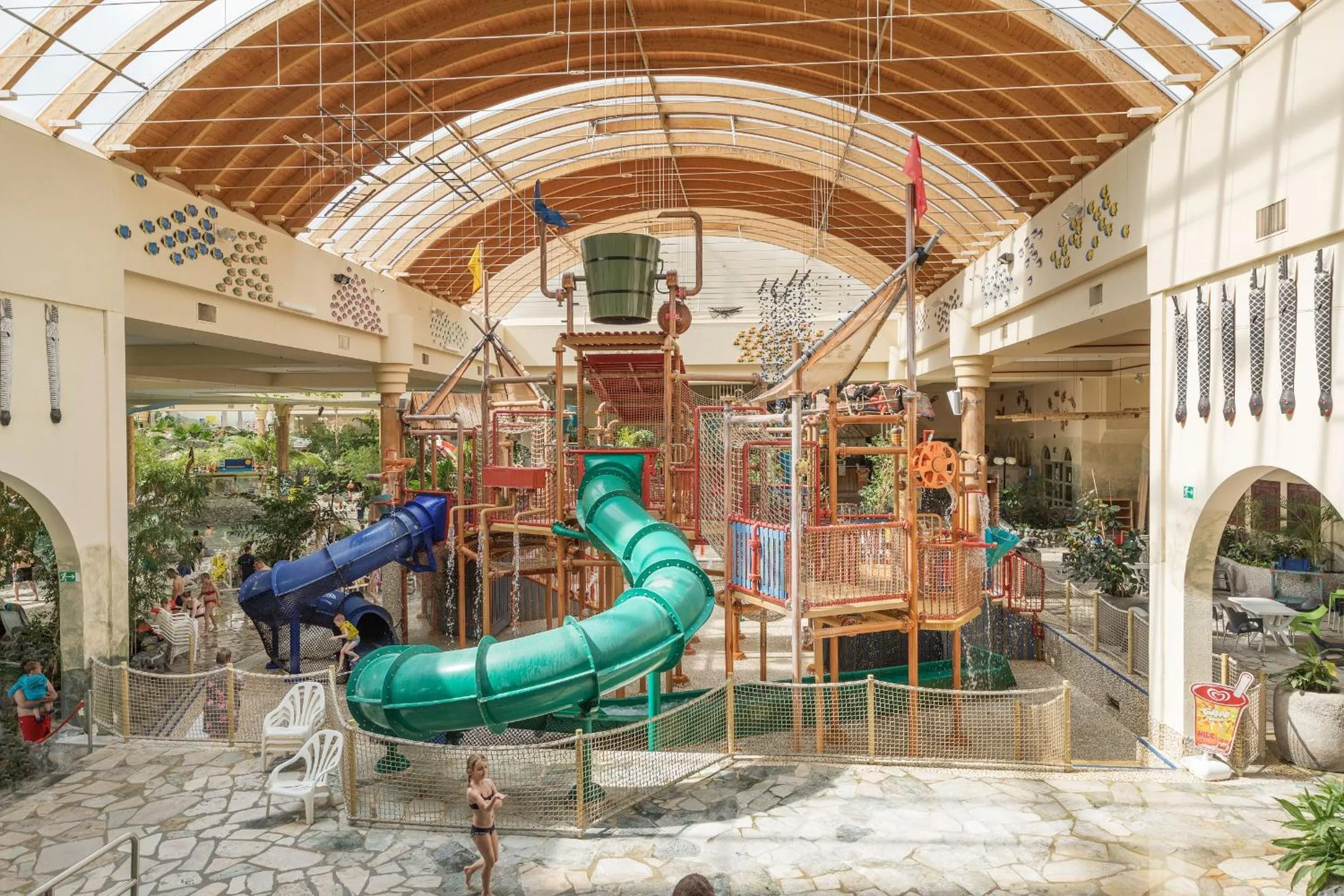 Aqua park in Hotel Hochsauerland by Center Parcs