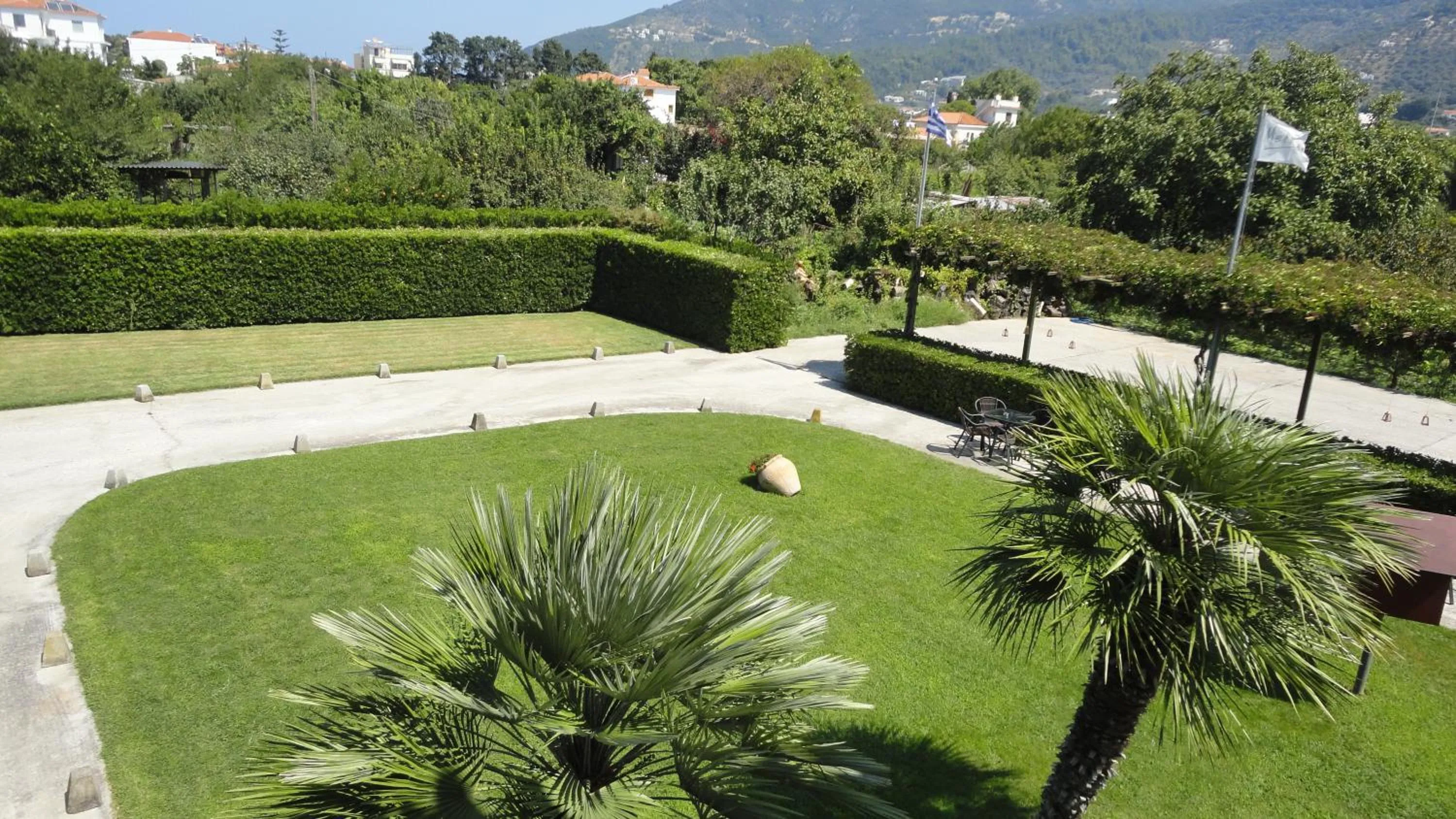 Garden view in Melrose