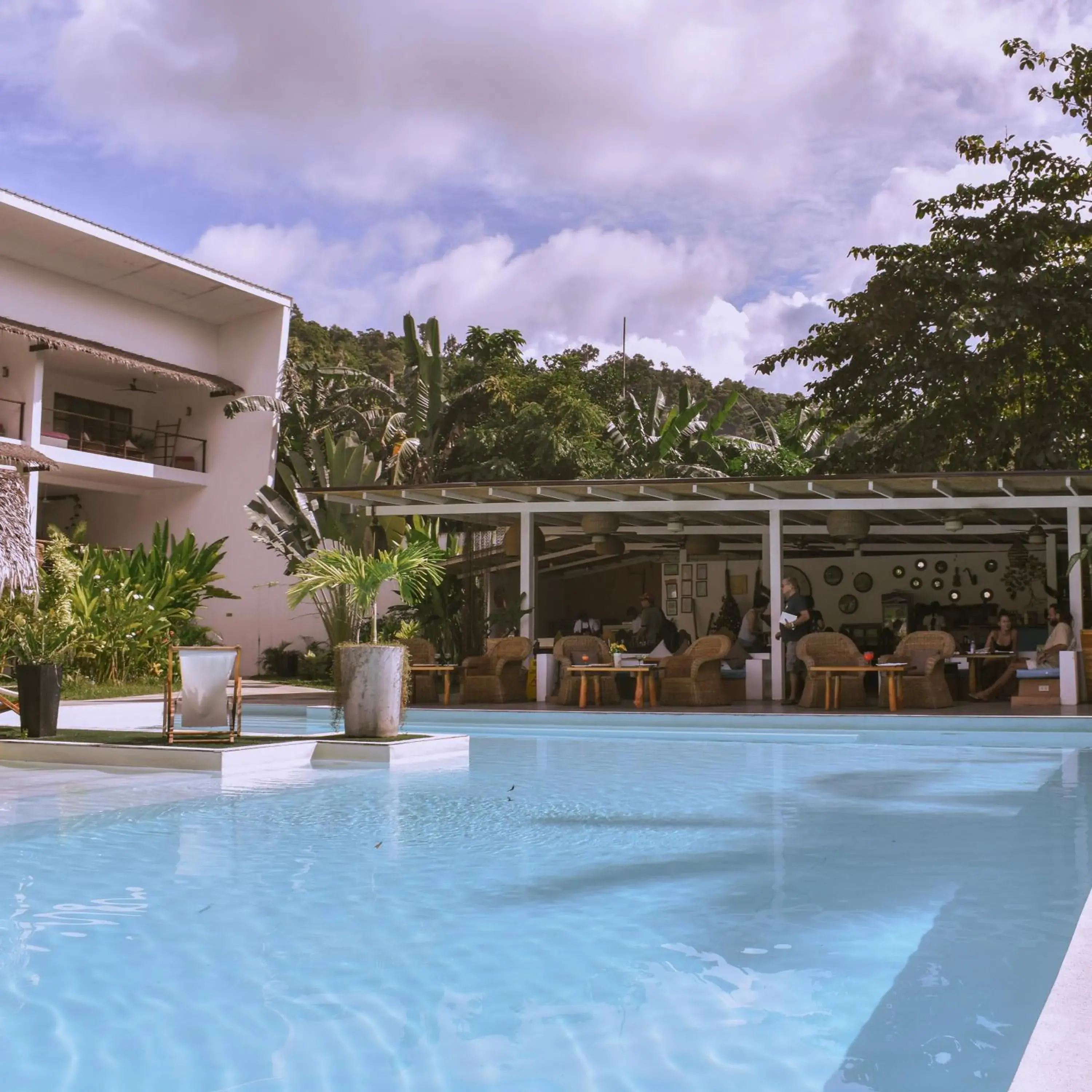 Property building in El Nido Moringa Resort Property building in El Nido Moringa Resort