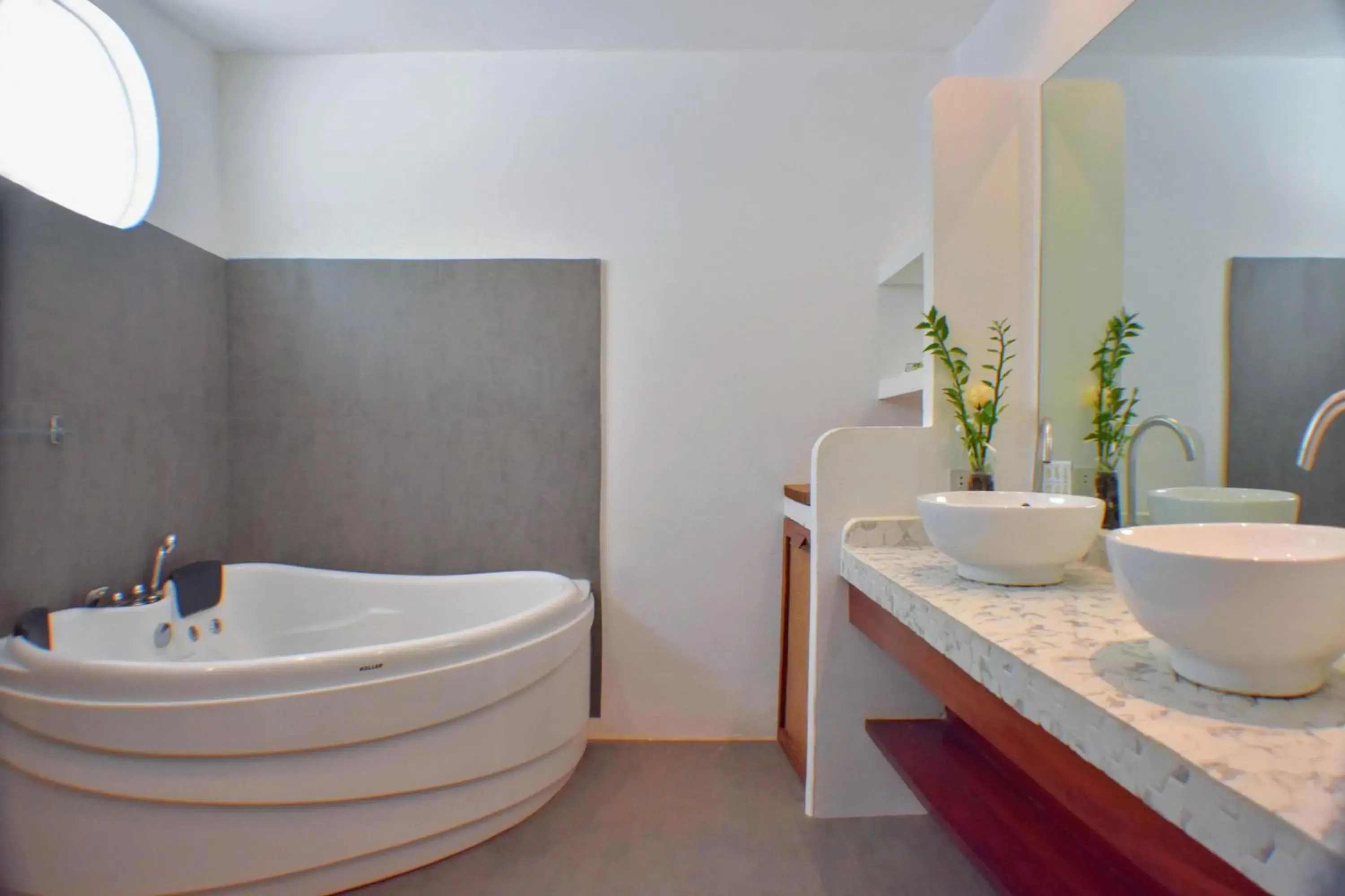 Bathroom in El Nido Moringa Resort Bathroom in El Nido Moringa Resort