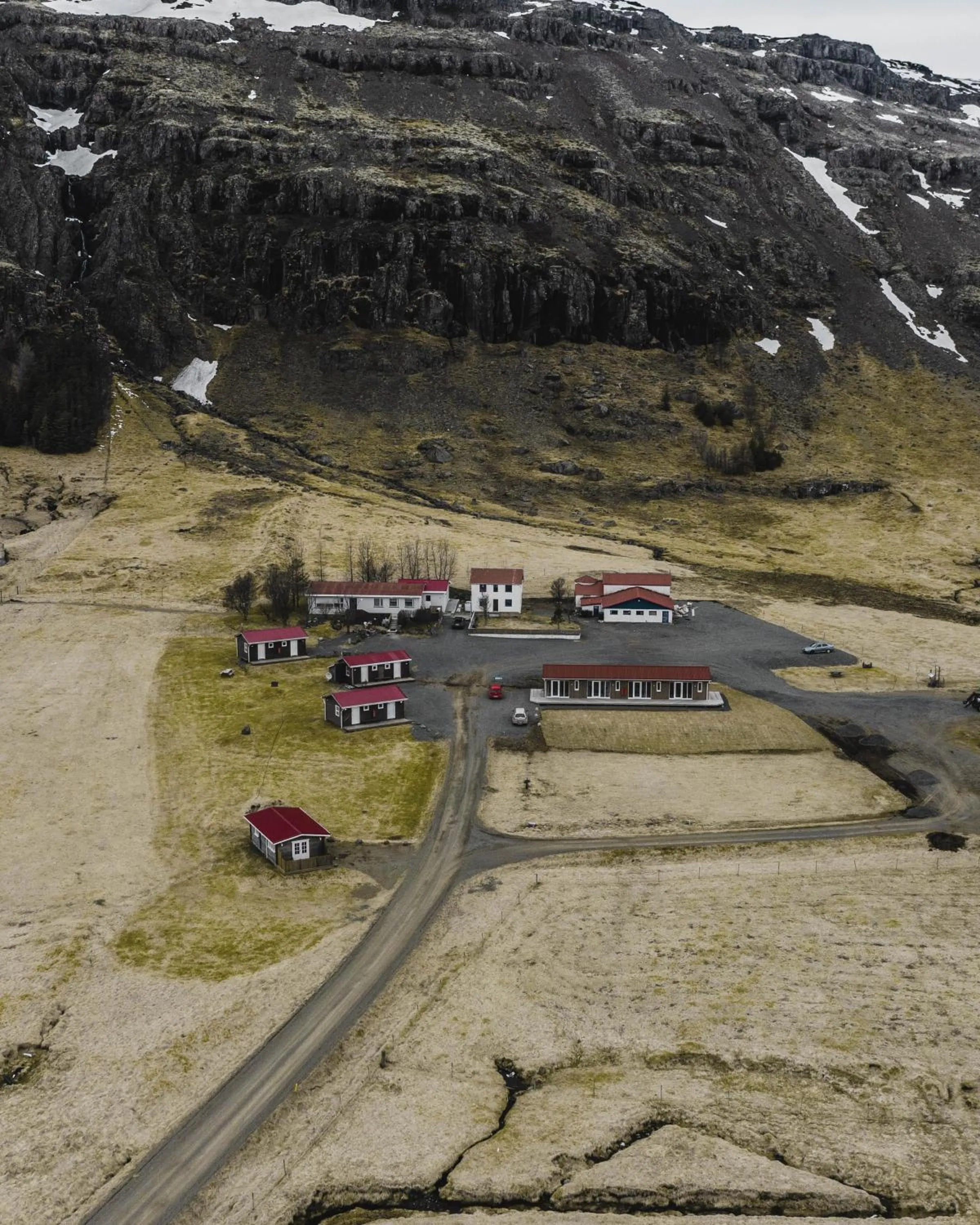 Property building in Guesthouse Skálafell