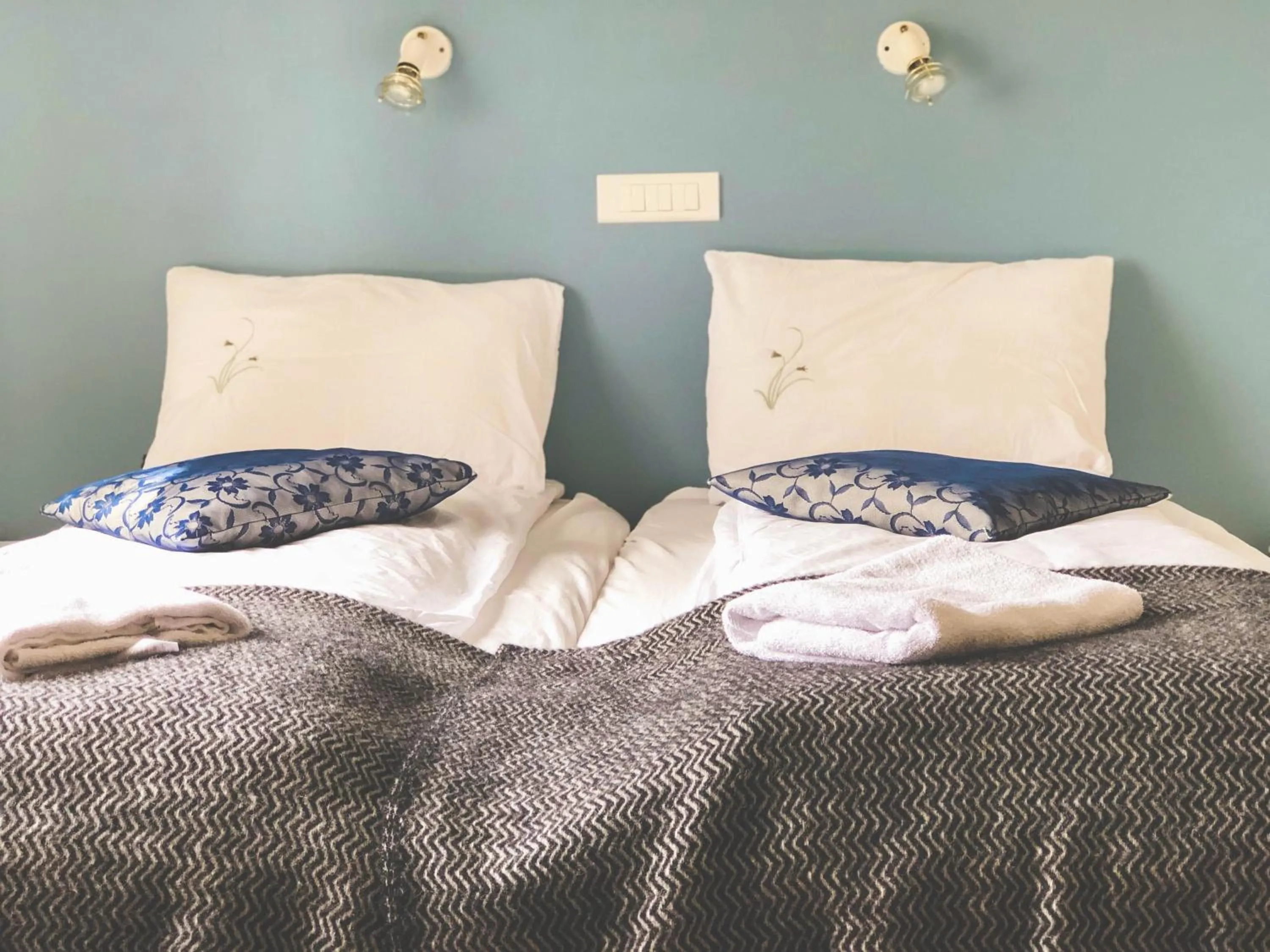 Bed in Guesthouse Skálafell