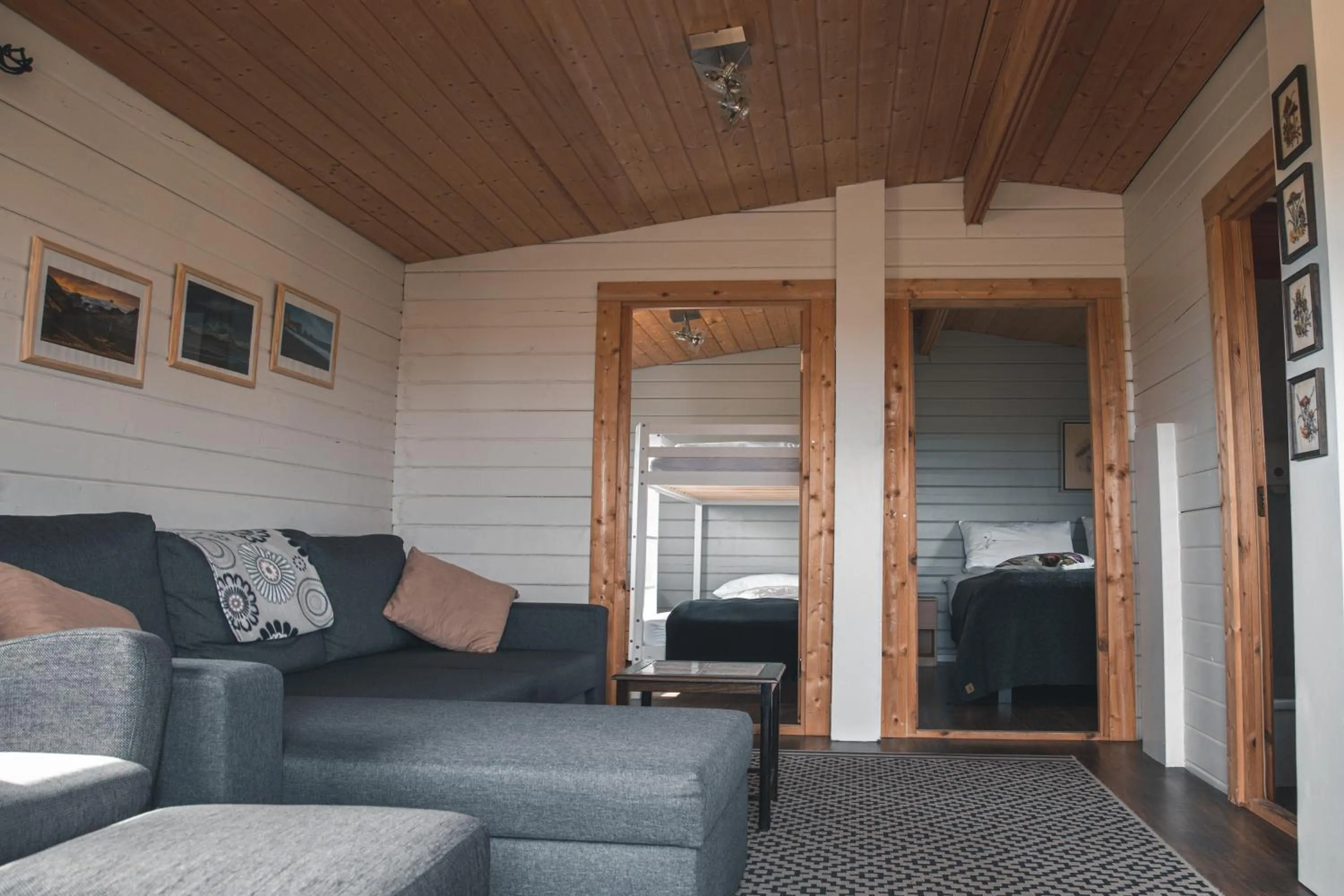 Living room in Guesthouse Skálafell