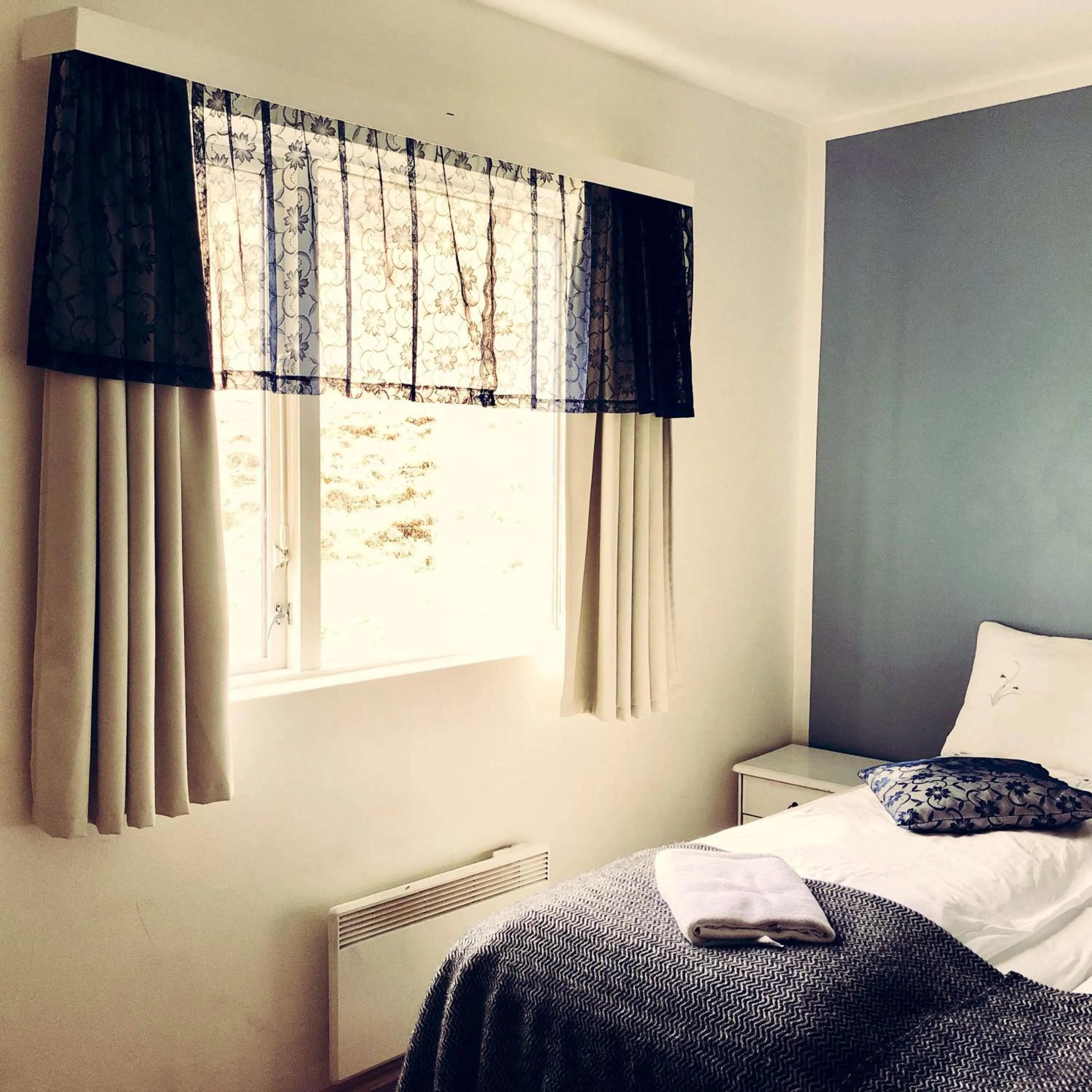 Bed in Guesthouse Skálafell