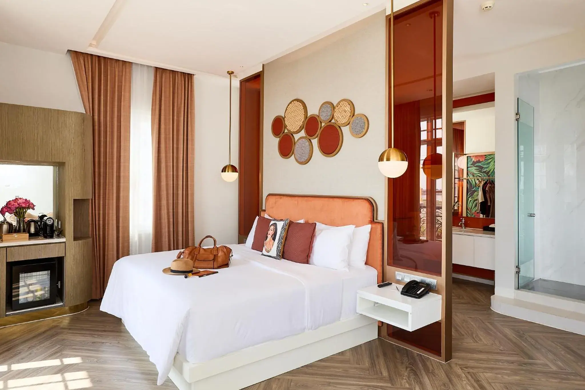 Bed in La Seine Boutique Hotel Bed in La Seine Boutique Hotel