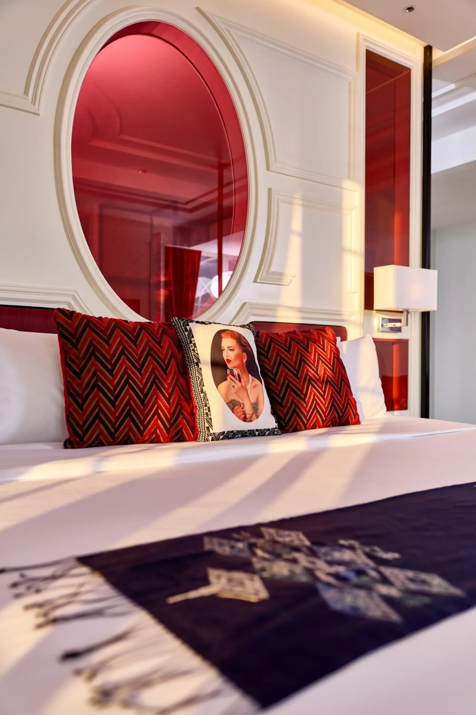 Bed in La Seine Boutique Hotel Bed in La Seine Boutique Hotel