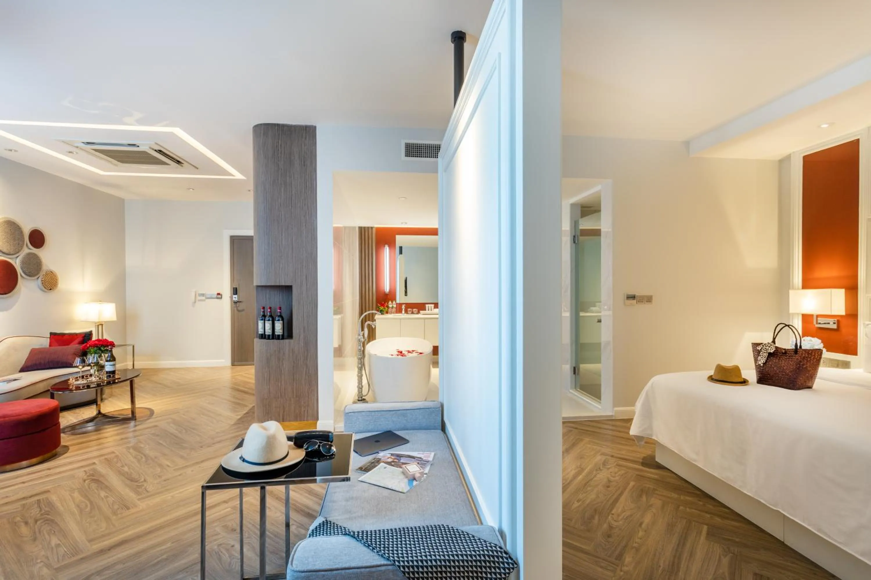 Bed in La Seine Boutique Hotel