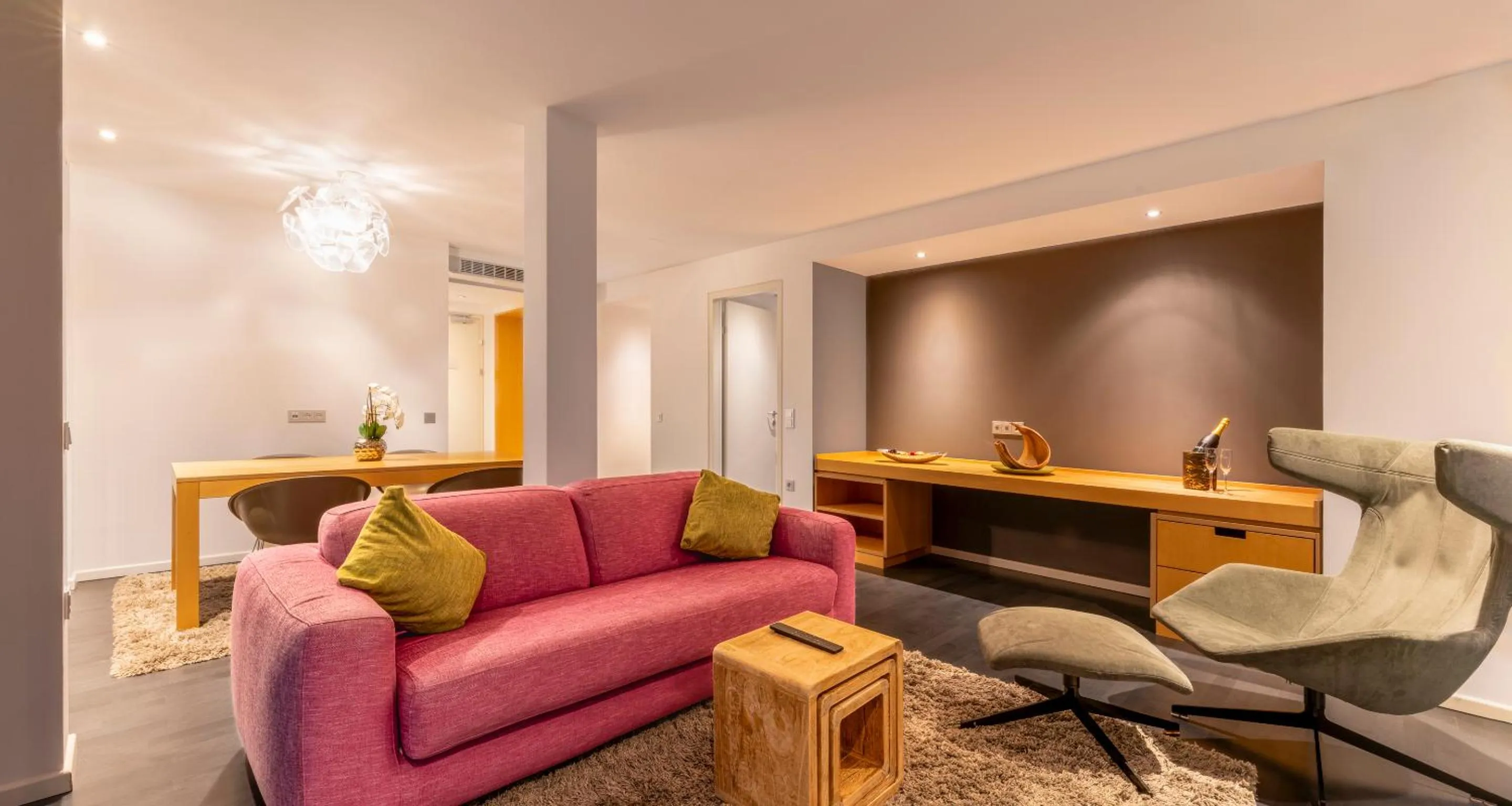 Seating area in PLAZA INN Graz