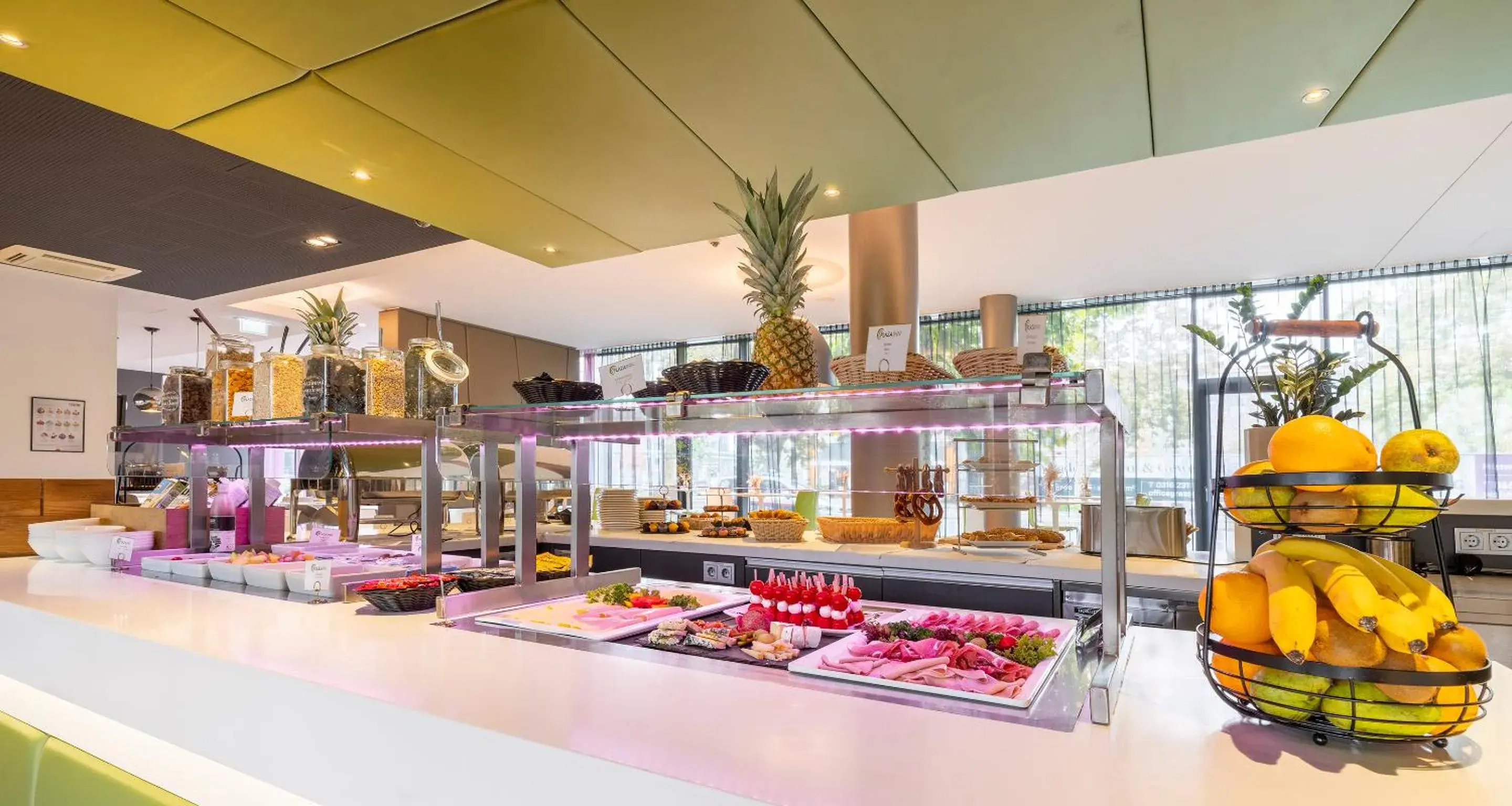 Buffet breakfast in PLAZA INN Graz Buffet breakfast in PLAZA INN Graz