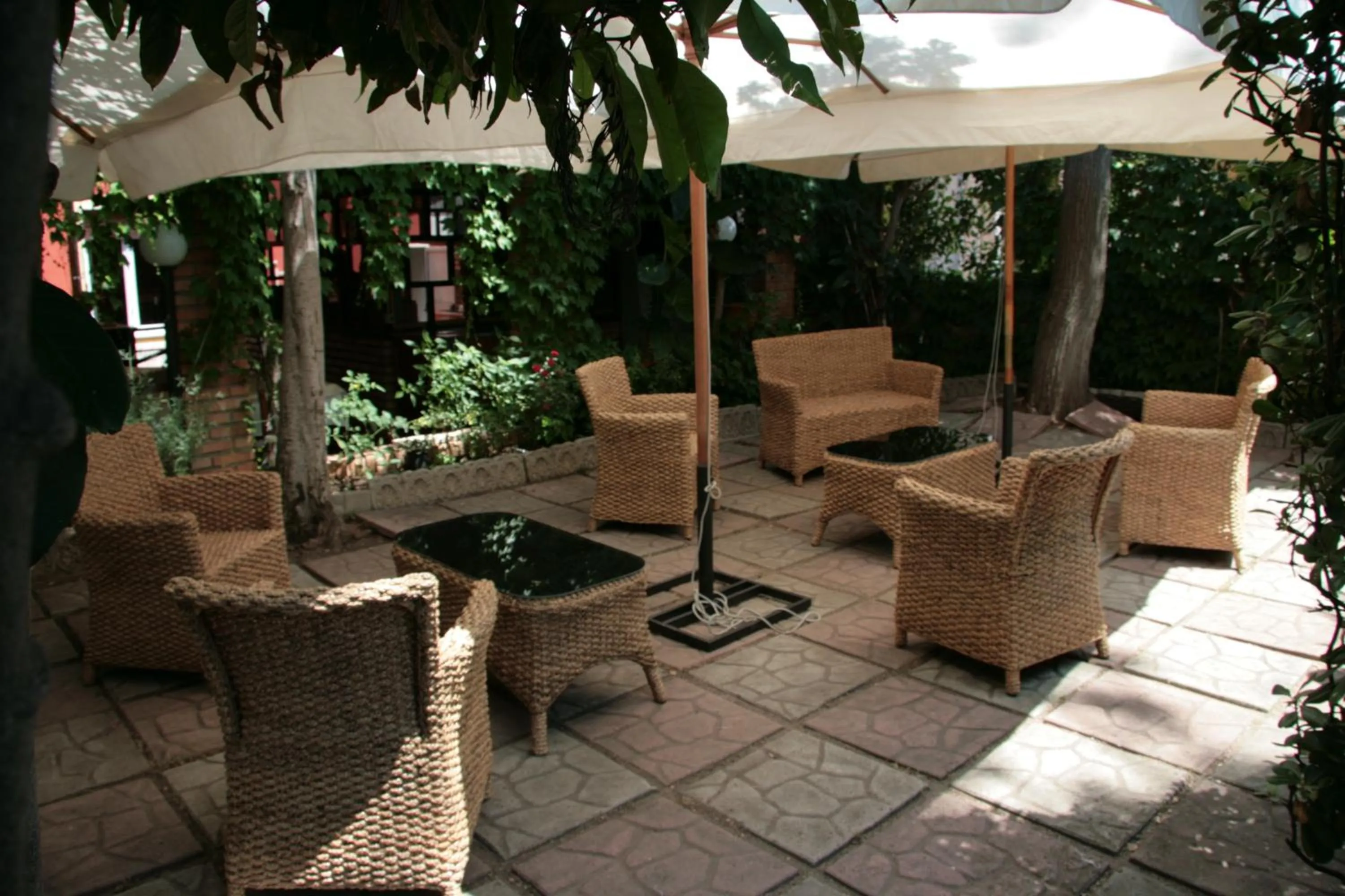 Garden view in Hotel Ristorante Solari